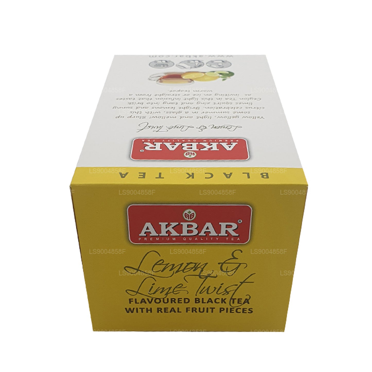 Akbar Citron og Lime Twist Tea (40g) 20 teposer