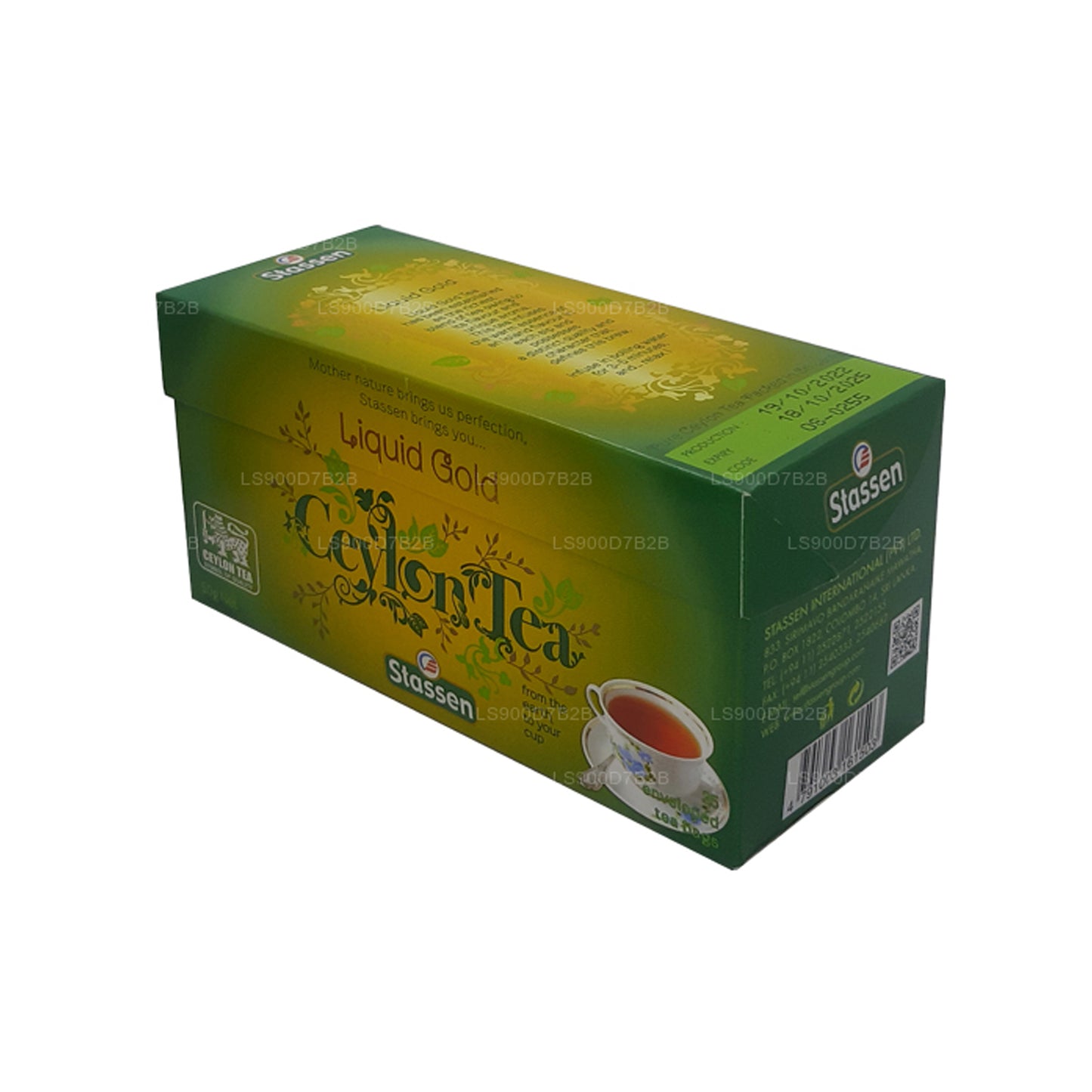 Stassen flydende guld te (50g) 25 teposer