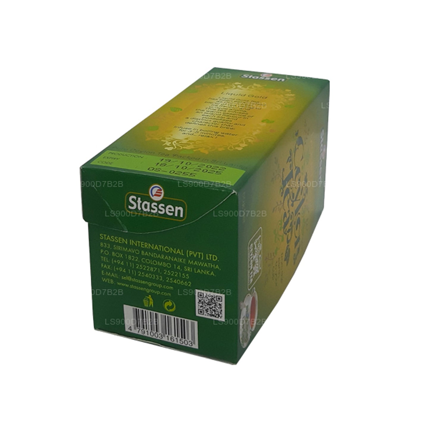 Stassen flydende guld te (50g) 25 teposer