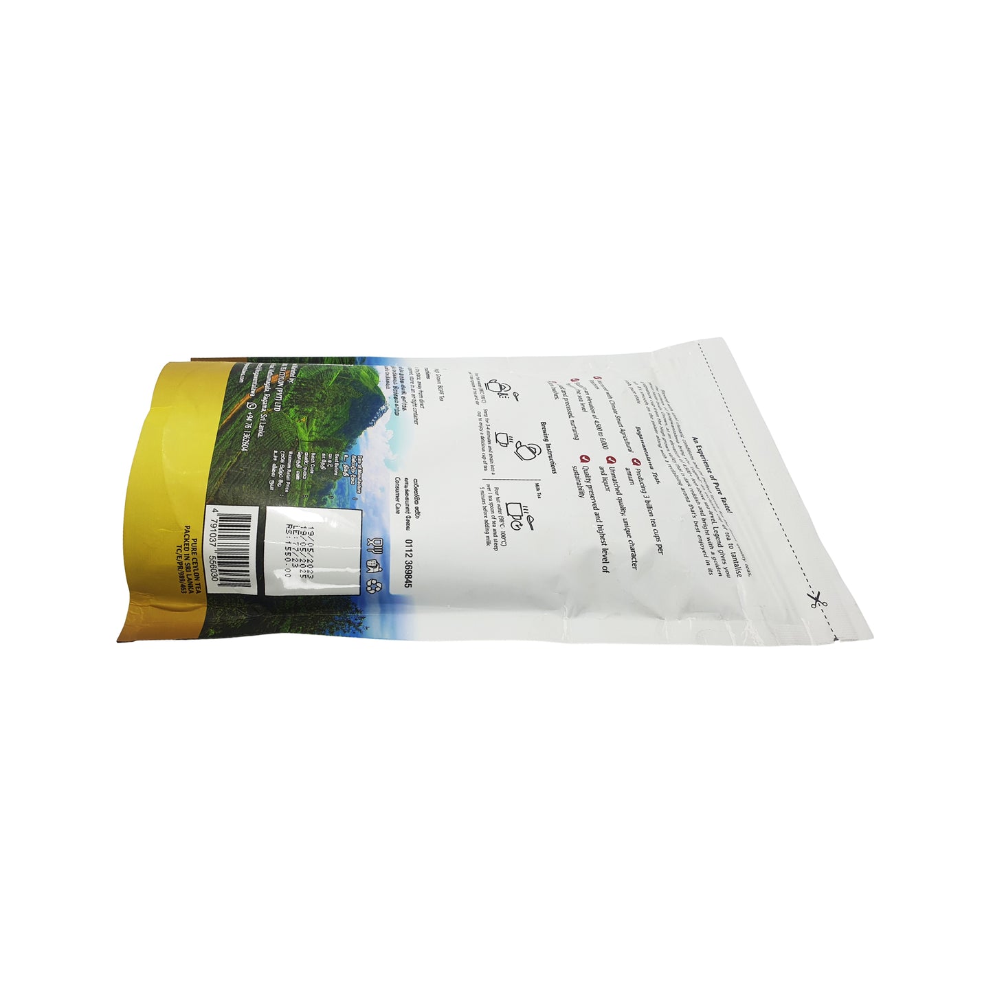 Bogawantalawa Legend ren sort te (400 g) 100% BOPF