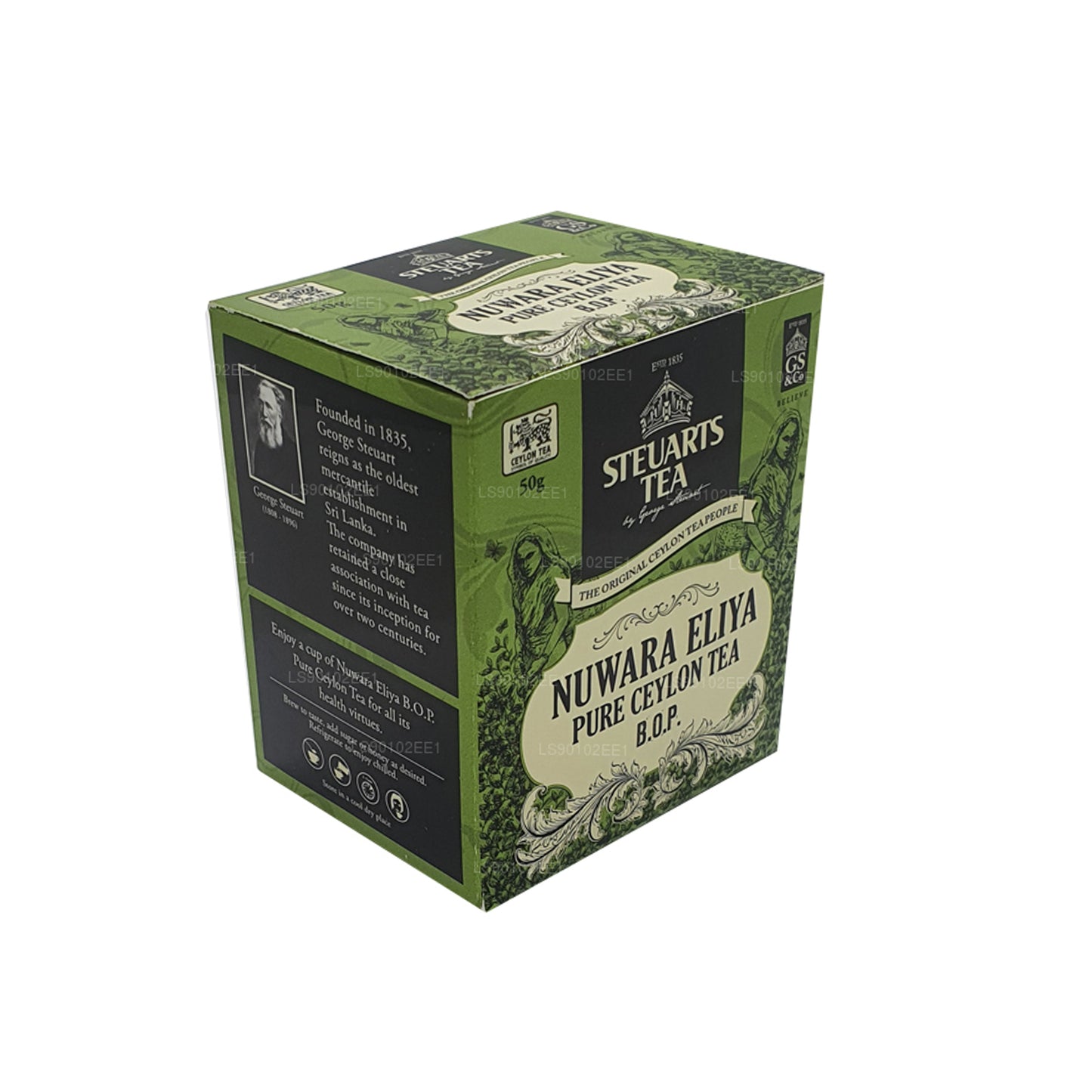 George Steuart Nuwara Eliya BOP Leaf te (50 g)
