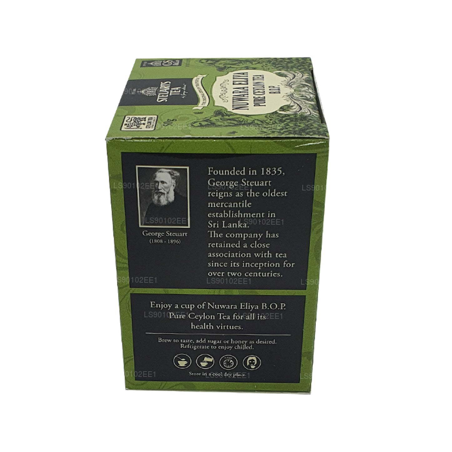 George Steuart Nuwara Eliya BOP Leaf te (50 g)