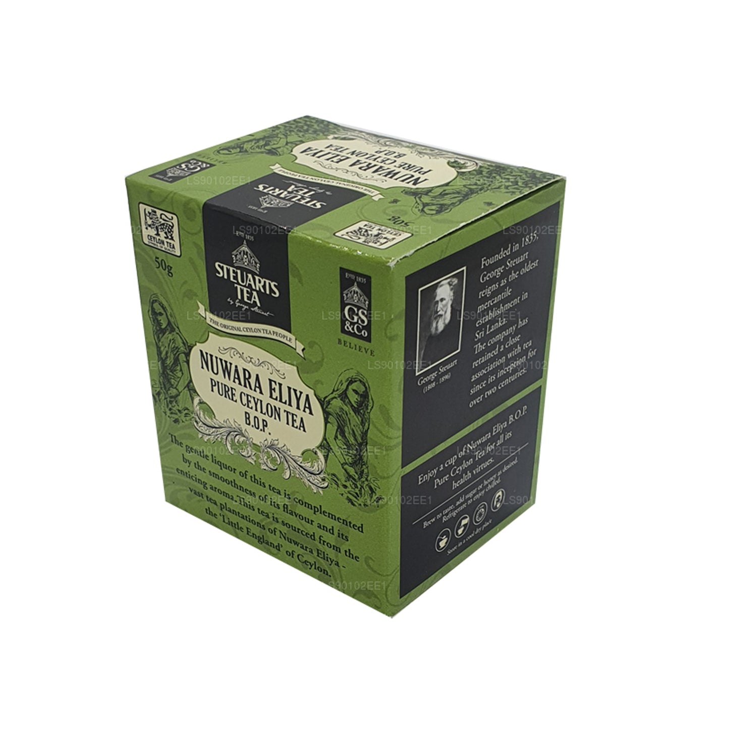 George Steuart Nuwara Eliya BOP Leaf te (50 g)