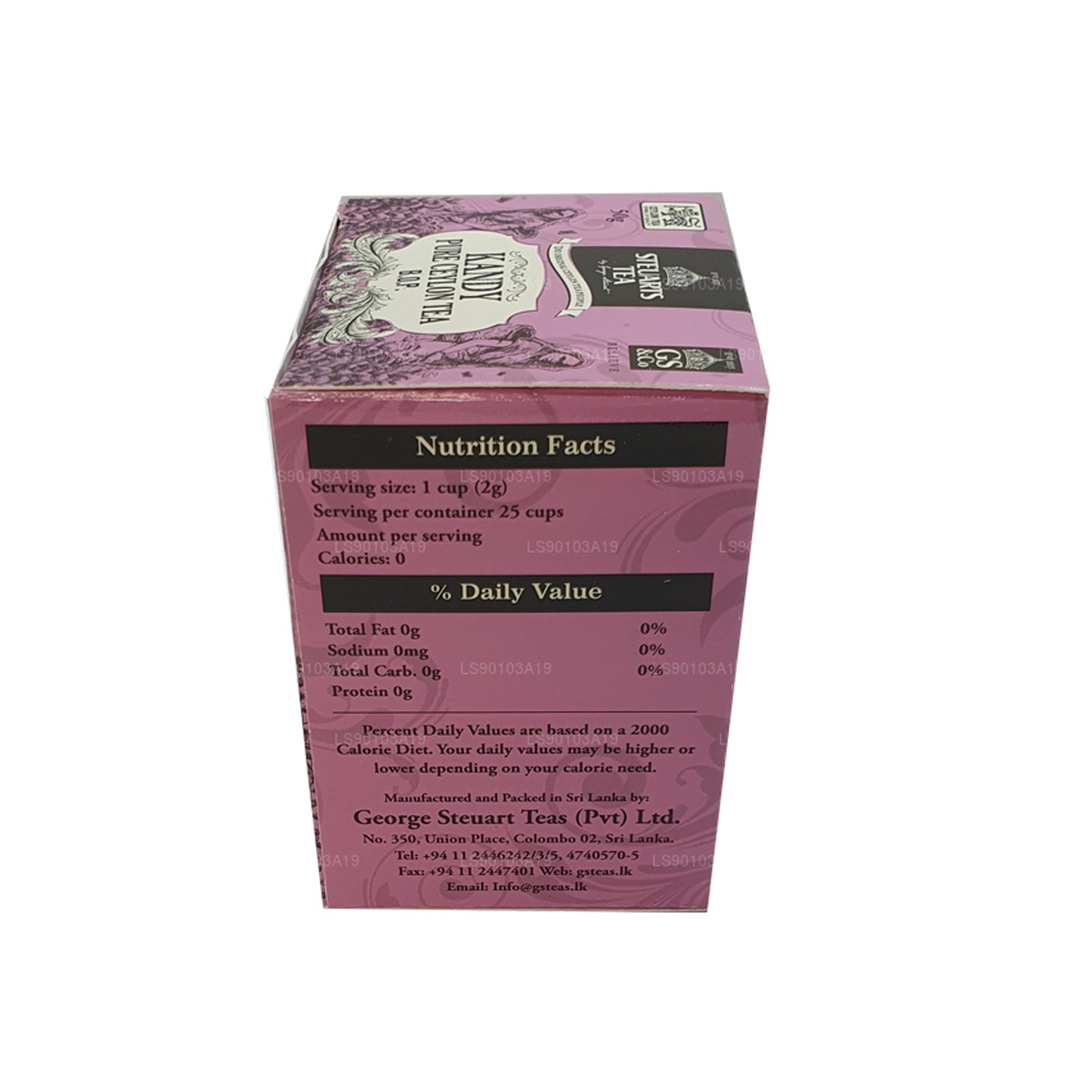 George Steuart Kandy BOP-bladte (50g)