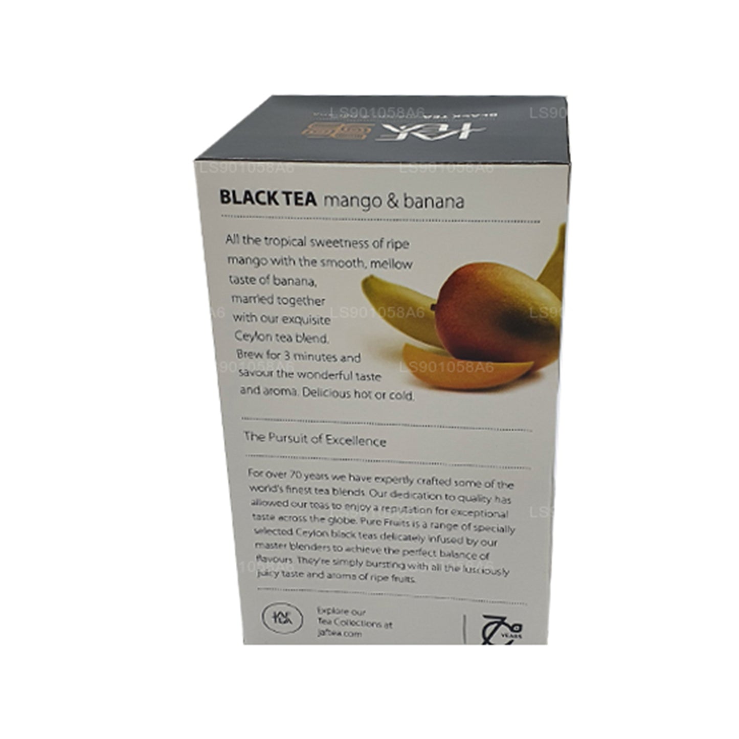 Jaf te ren frugt samling sort te mango banan (30g) 20 teposer