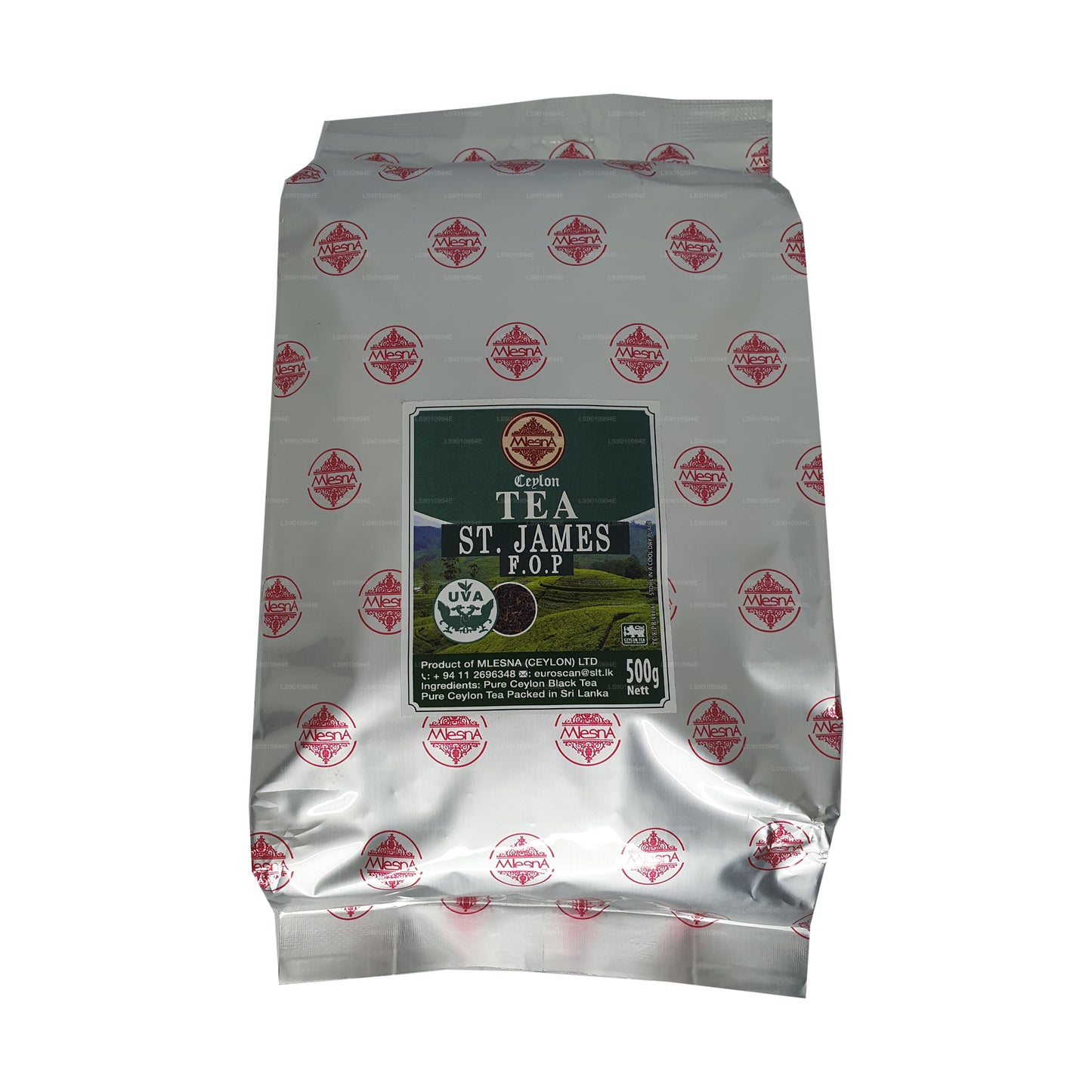 Mlesna St. James FOP sort te (500g)