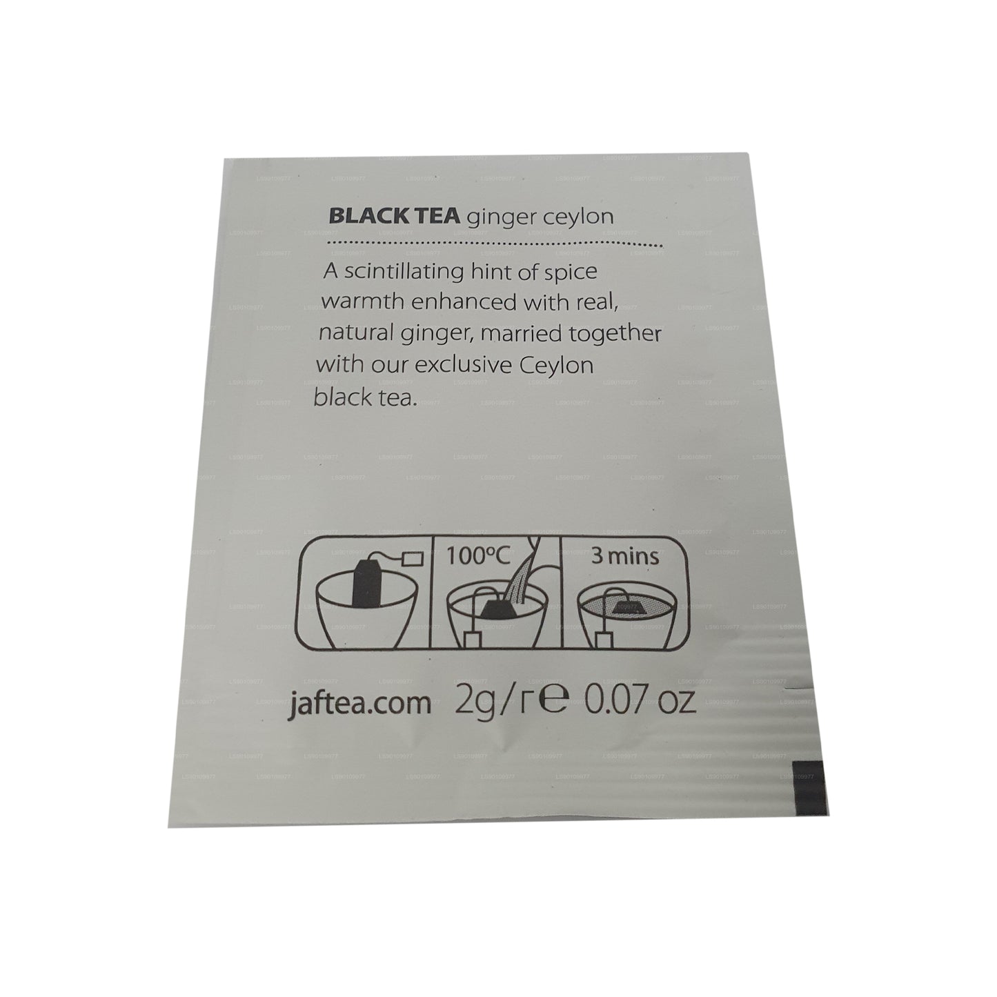 Jaf te ren krydderi samling sort te ingefær Ceylon (40g) 20 teposer