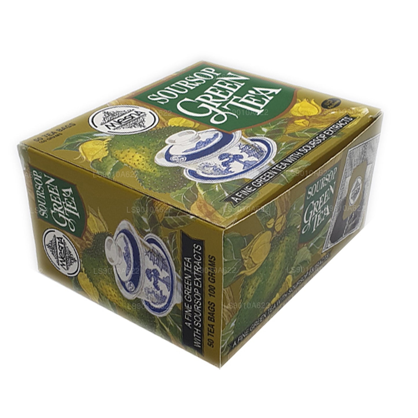 Mlesna Soursop grøn te (100 g) 50 teposer