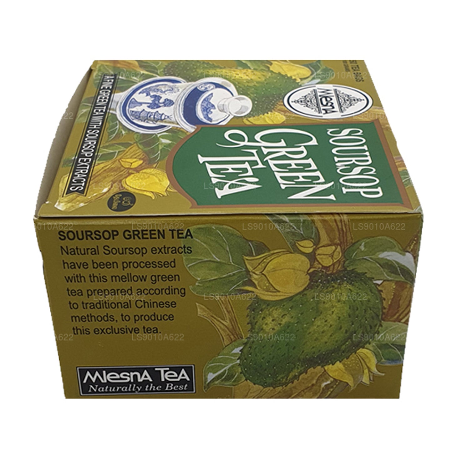 Mlesna Soursop grøn te (100 g) 50 teposer