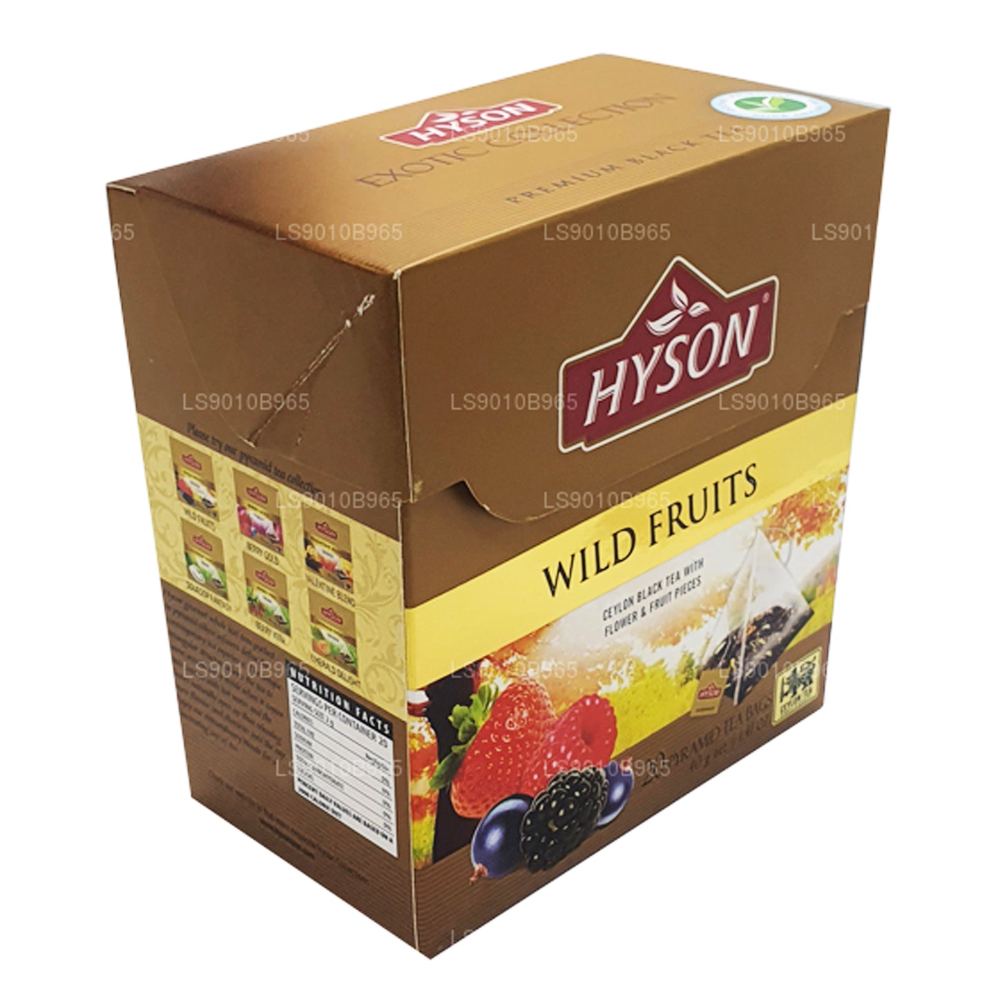 Hyson vilde frugter (40g) 20 teposer