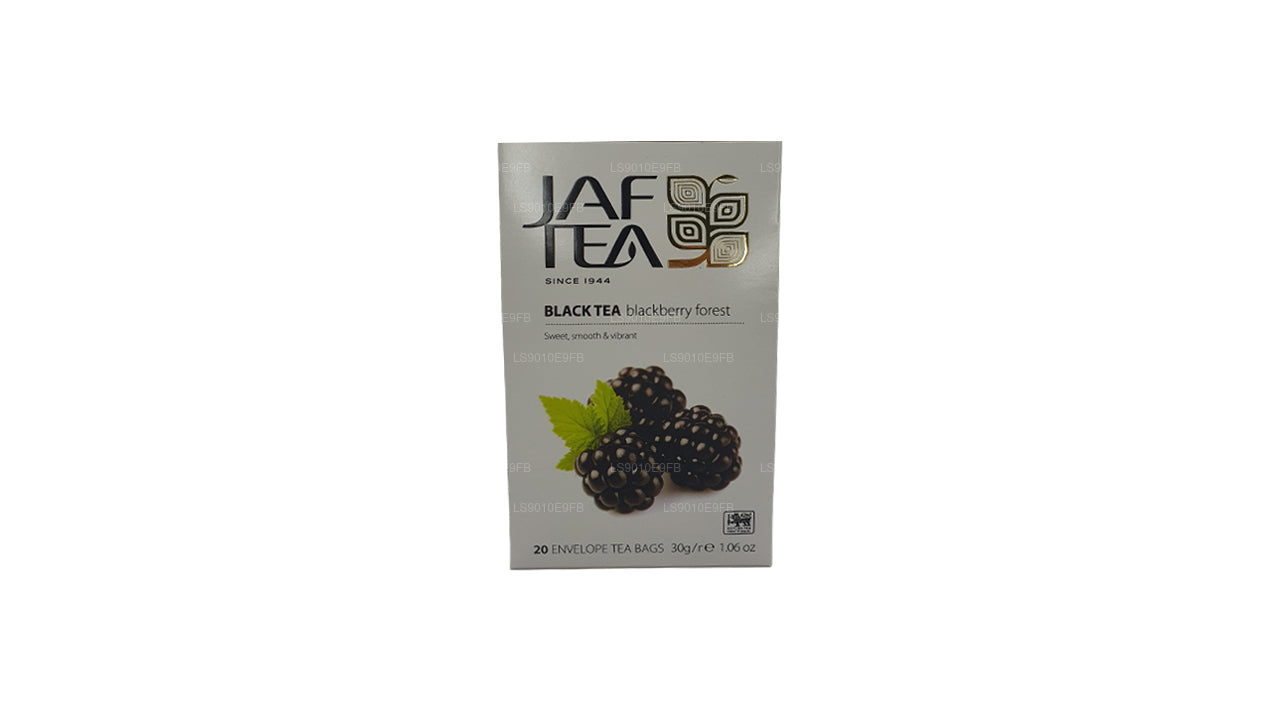 Jaf te ren frugt samling sort te Blackberry Forest folie indhylle teposer (30 g)
