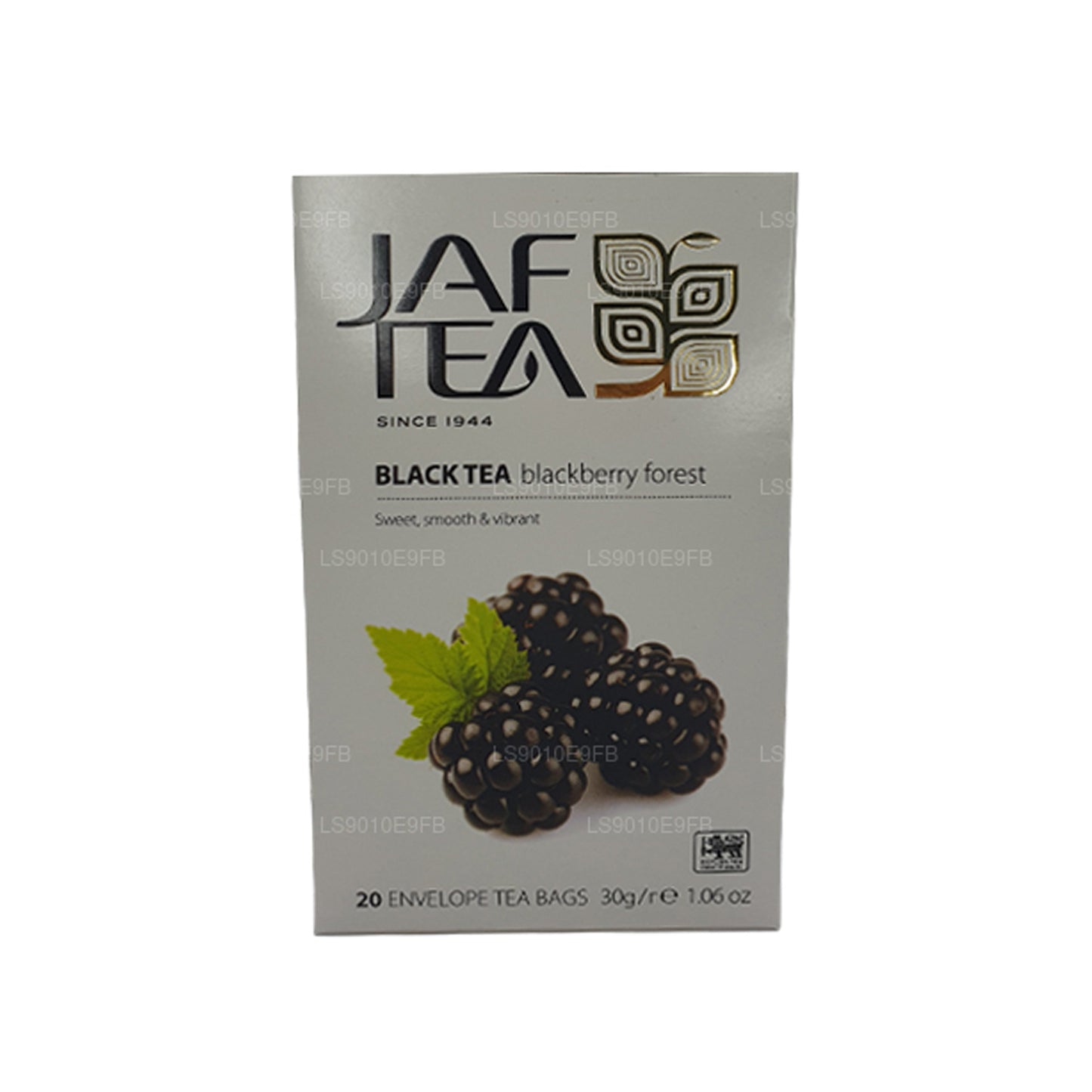 Jaf te ren frugt samling sort te Blackberry Forest folie indhylle teposer (30 g)