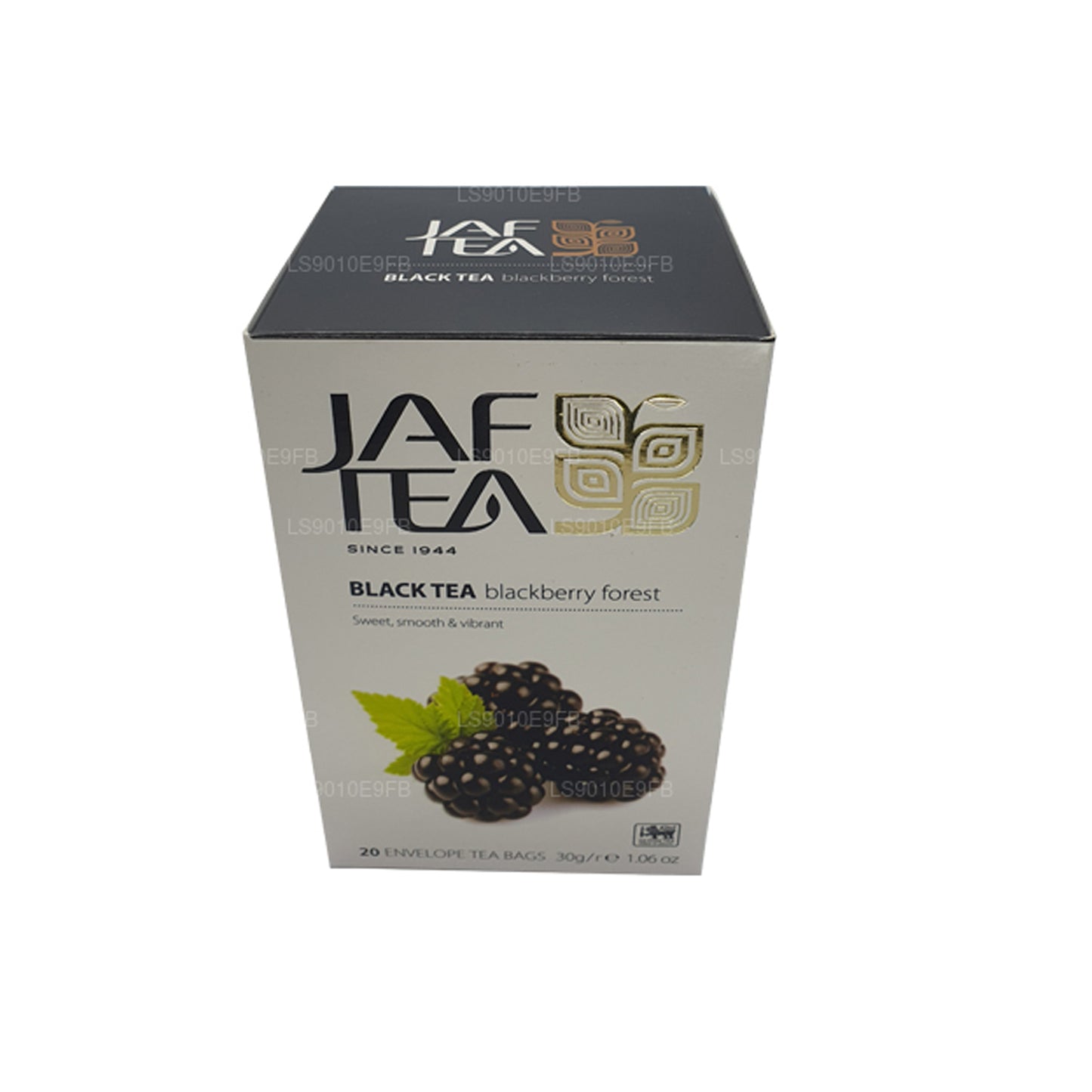 Jaf te ren frugt samling sort te Blackberry Forest folie indhylle teposer (30 g)