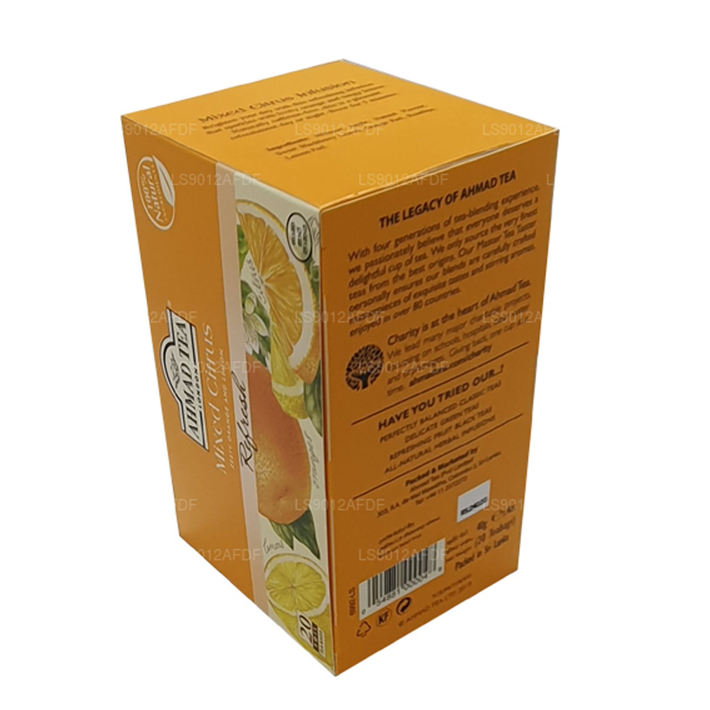 Ahmad te blandet citruste (40 g) 20 teposer