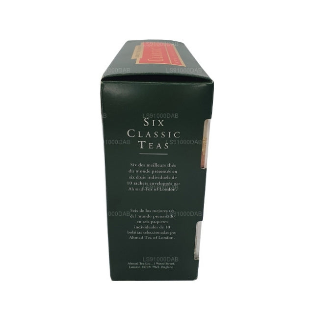 Ahmad Classic Six Tea Collection (120g) 60 Tea Bags