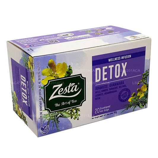 Zesta Detox Iramusu, Ranawara (40g) 20 teposer