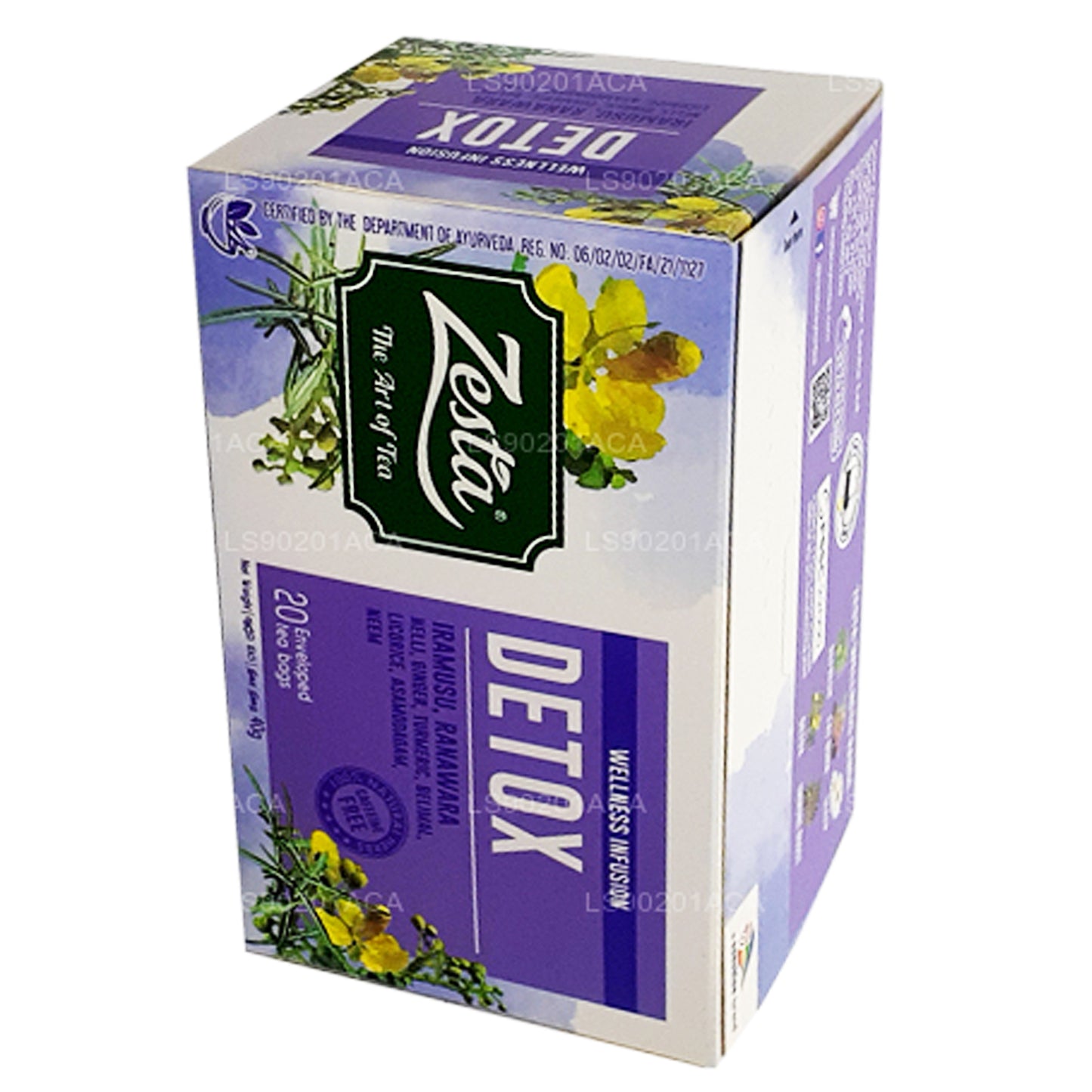 Zesta Detox Iramusu, Ranawara (40g) 20 teposer