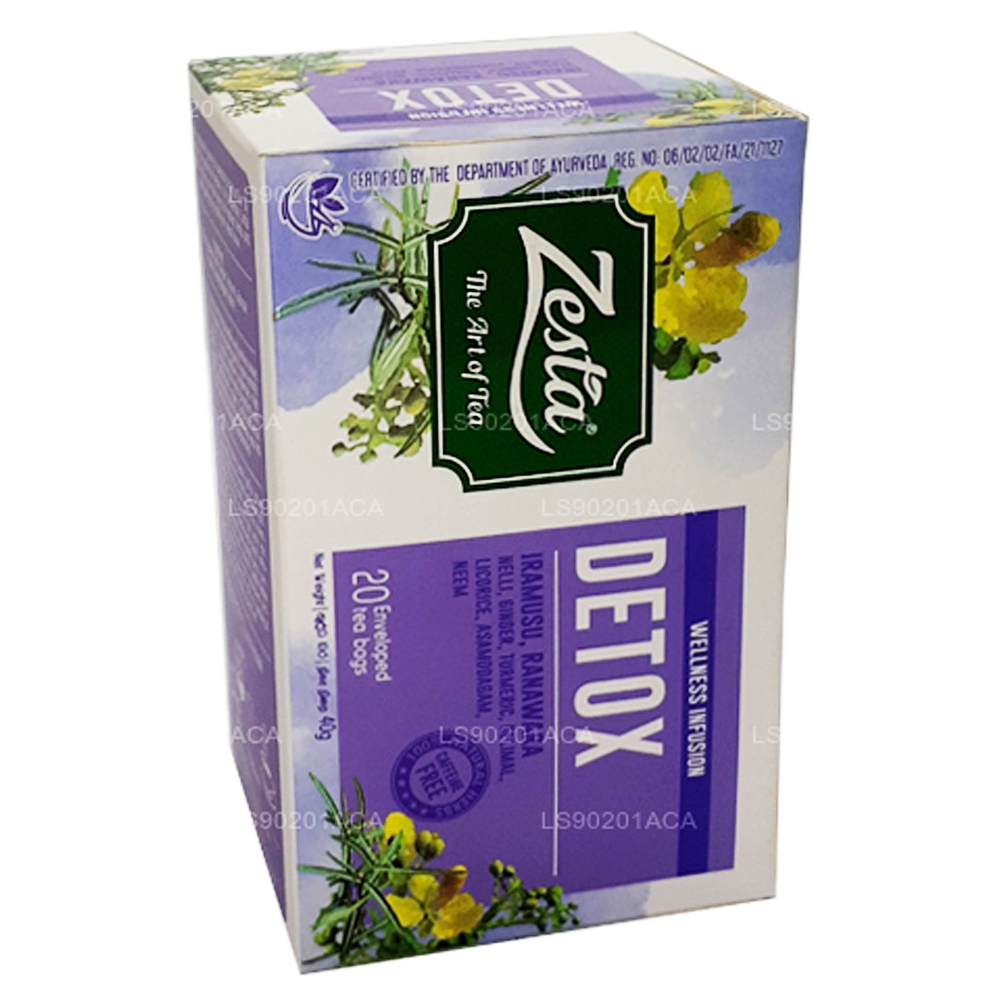 Zesta Detox Iramusu, Ranawara (40g) 20 teposer