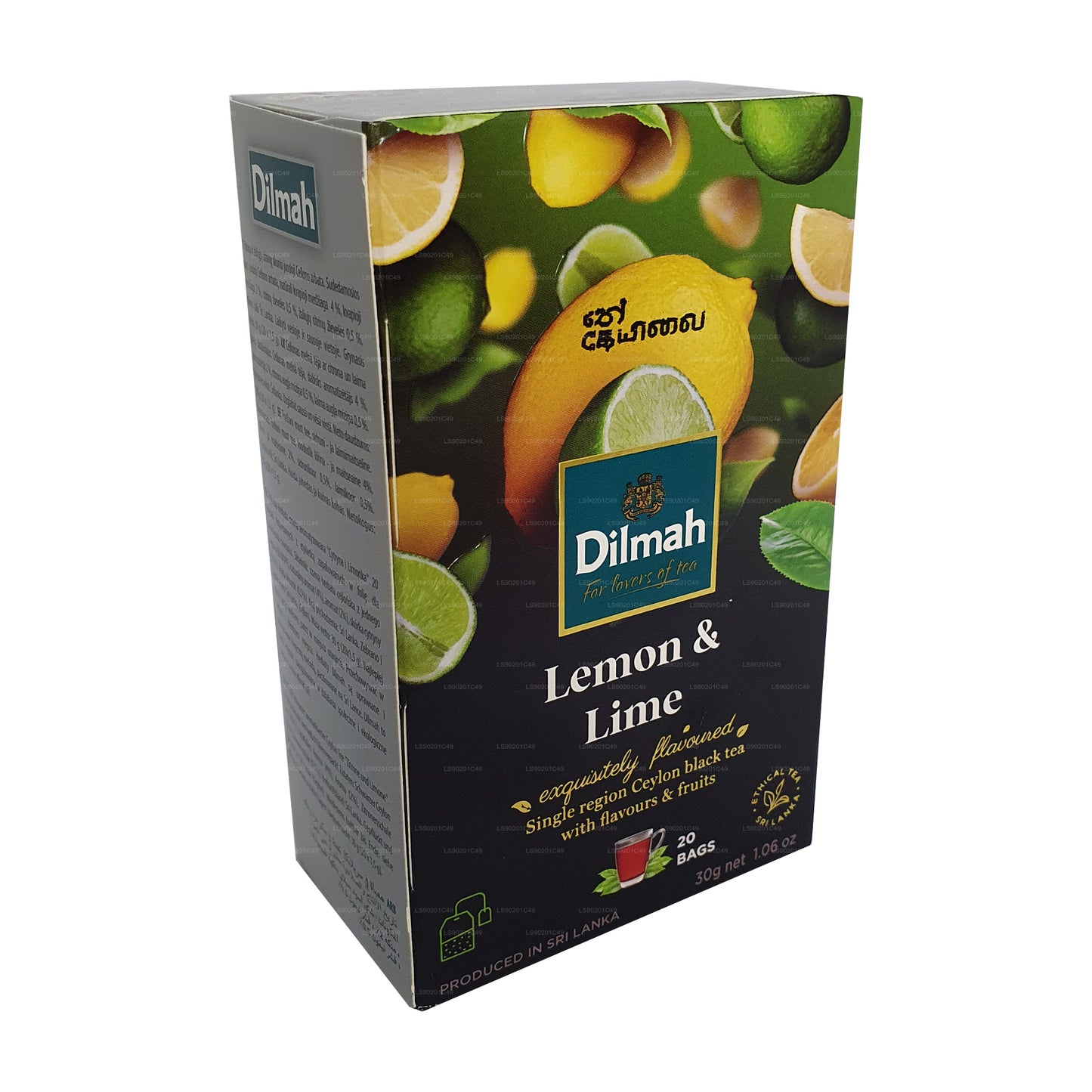 Dilmah citron aromatiseret te (30g) 20 teposer