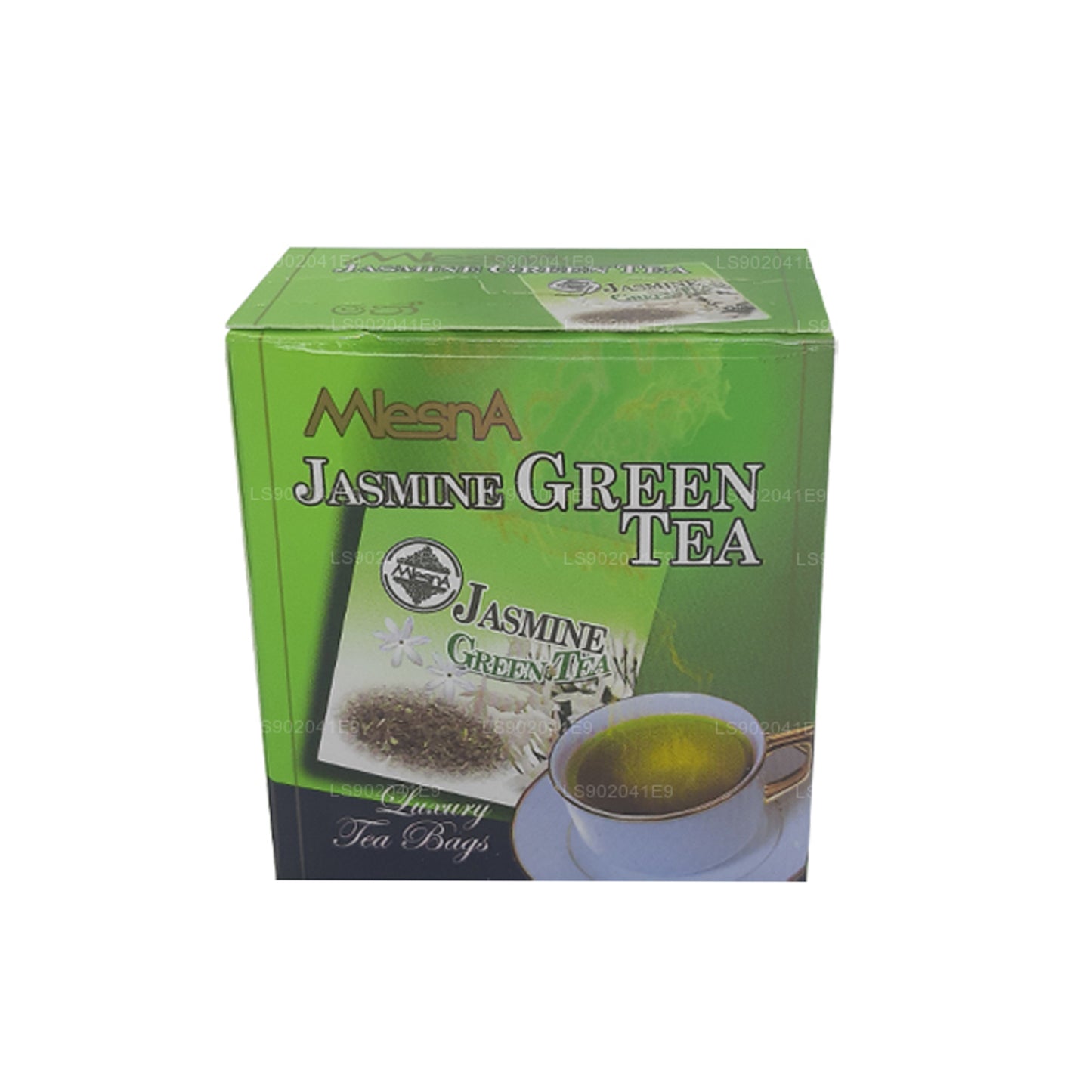 Mlesna Jasmin Grøn Te (20g) 10 Luksus Tebreve