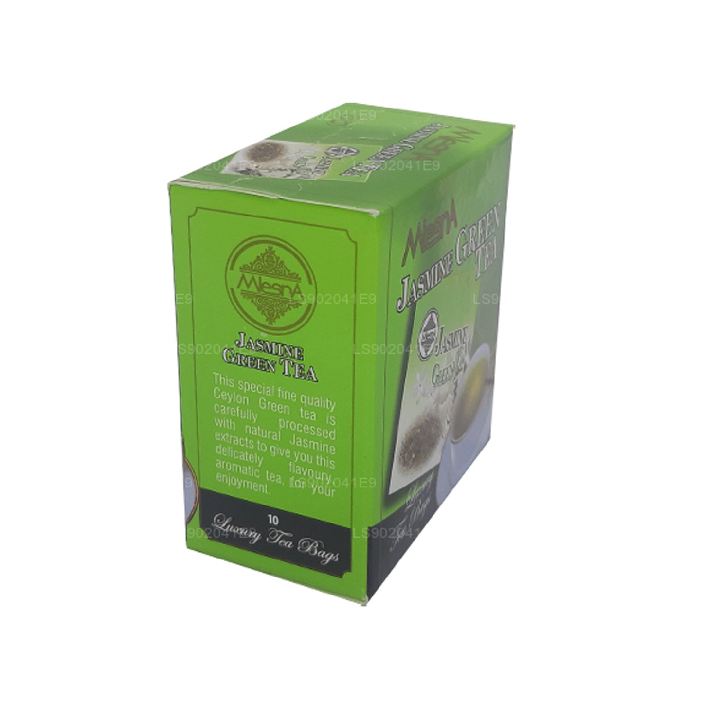 Mlesna Jasmin Grøn Te (20g) 10 Luksus Tebreve