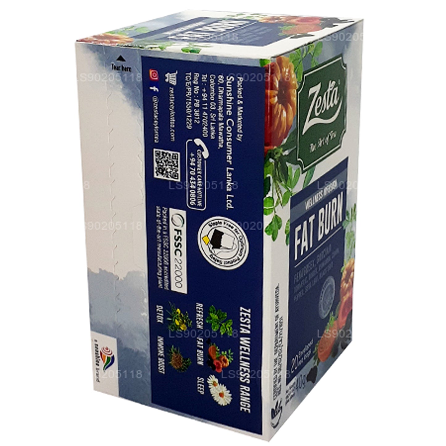 Zesta Fat Burn (40g) 20 teposer