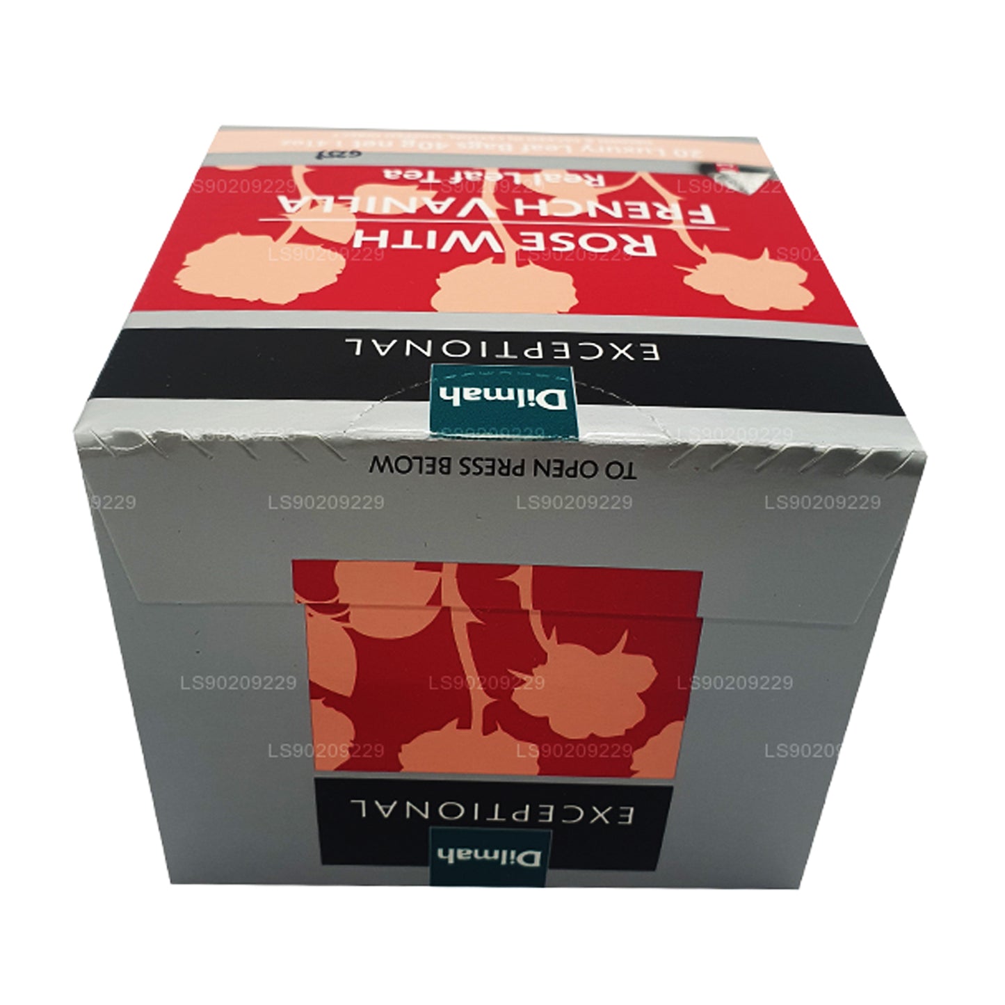 Dilmah ekstraordinær rose med fransk vanilje (40g) 20 teposer