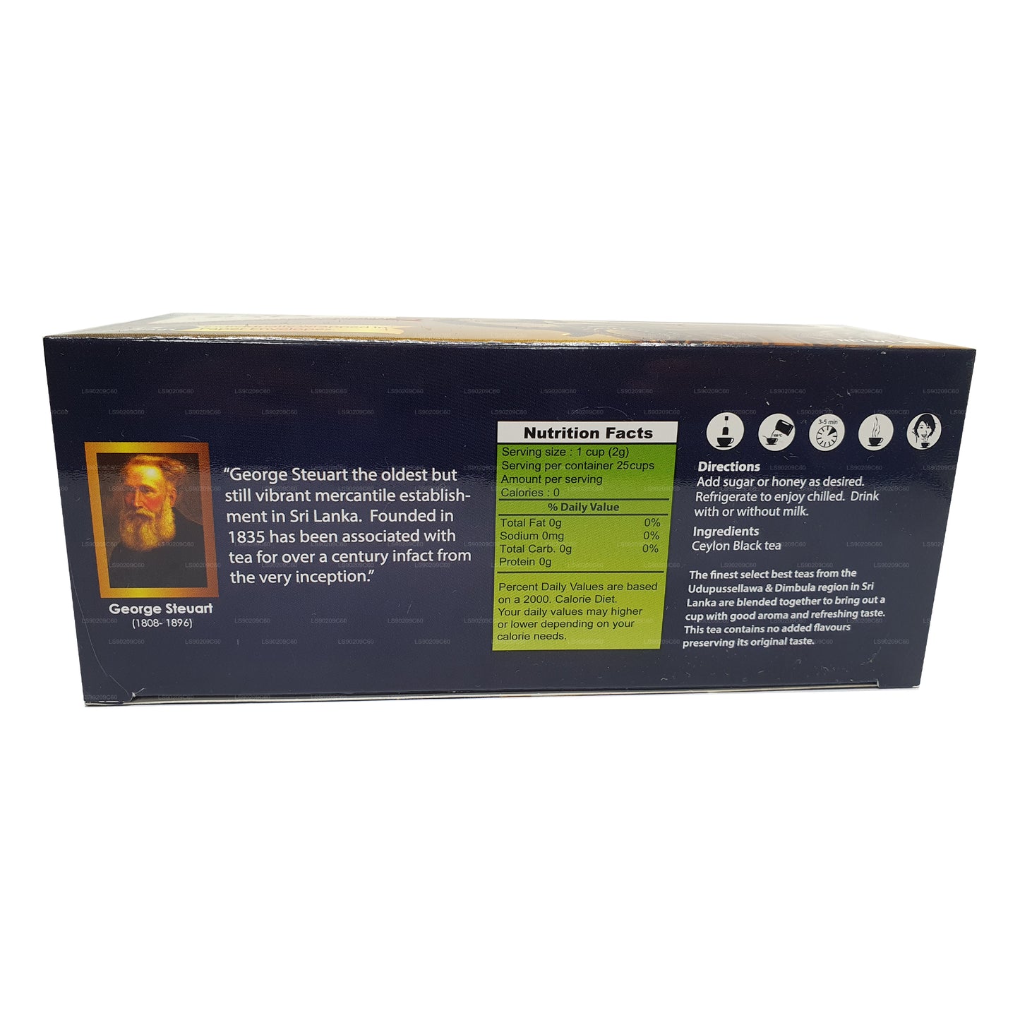 George Steuart engelsk morgenmad te (50g) 25 teposer