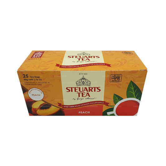 Steuarts fersken te (50g) 25 poser