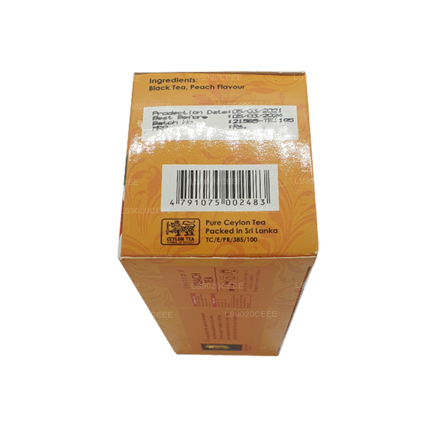 Steuarts fersken te (50g) 25 poser