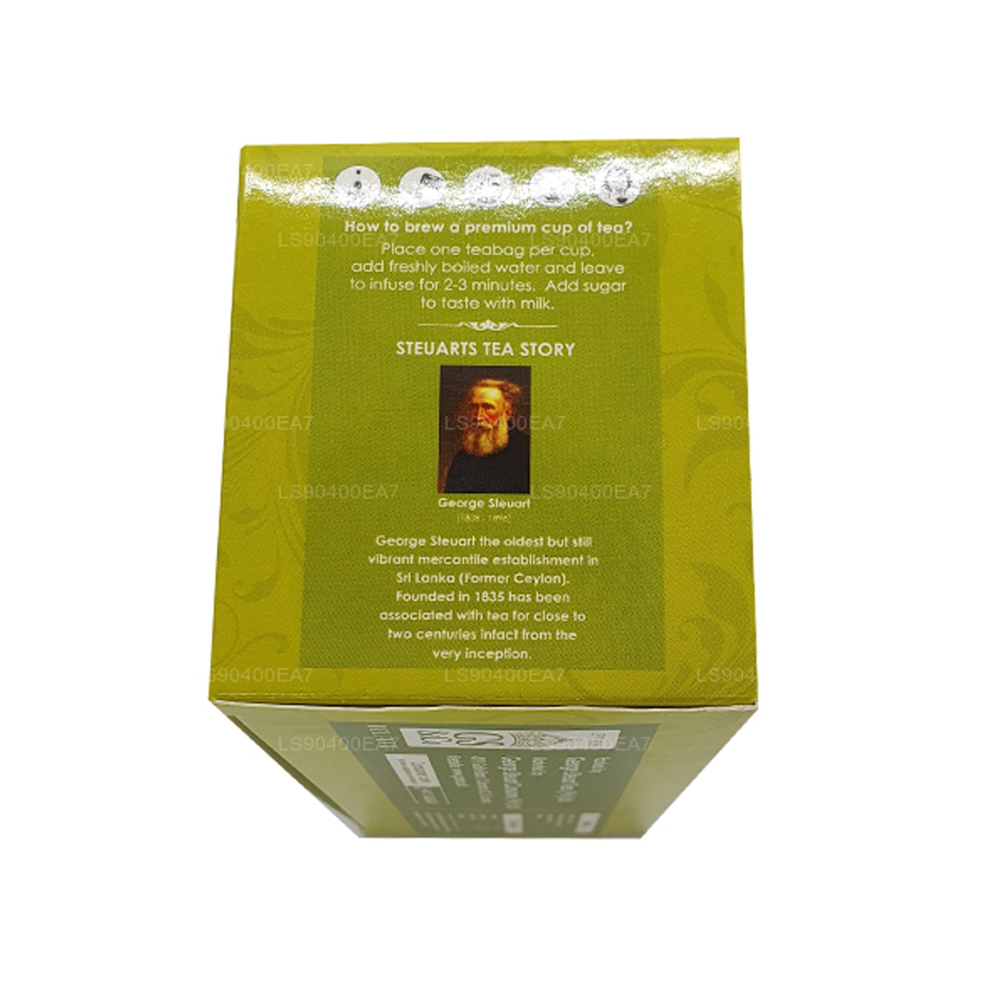 George Steuart ren grøn te (50 g) 25 teposer