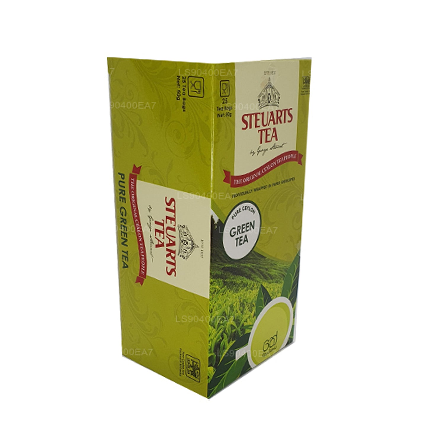 George Steuart ren grøn te (50 g) 25 teposer