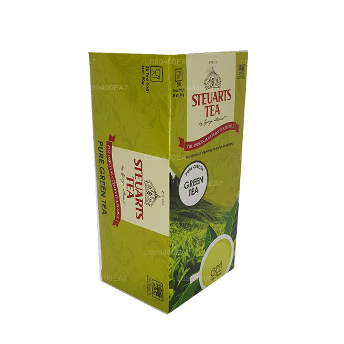 George Steuart ren grøn te (50 g) 25 teposer