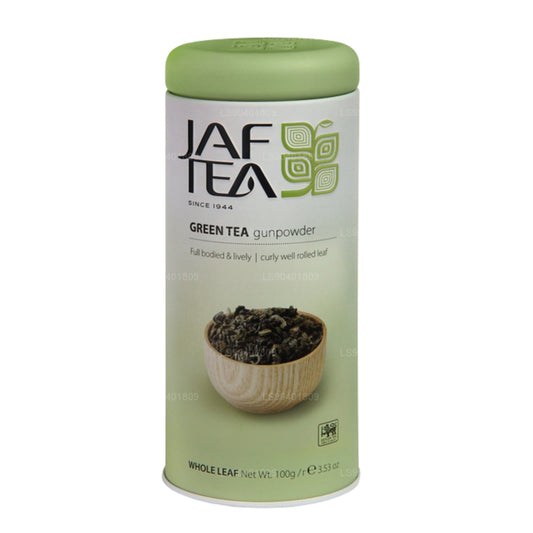 Jaf Tea Pure Green Collection Gun Pulver Caddy (100 g)