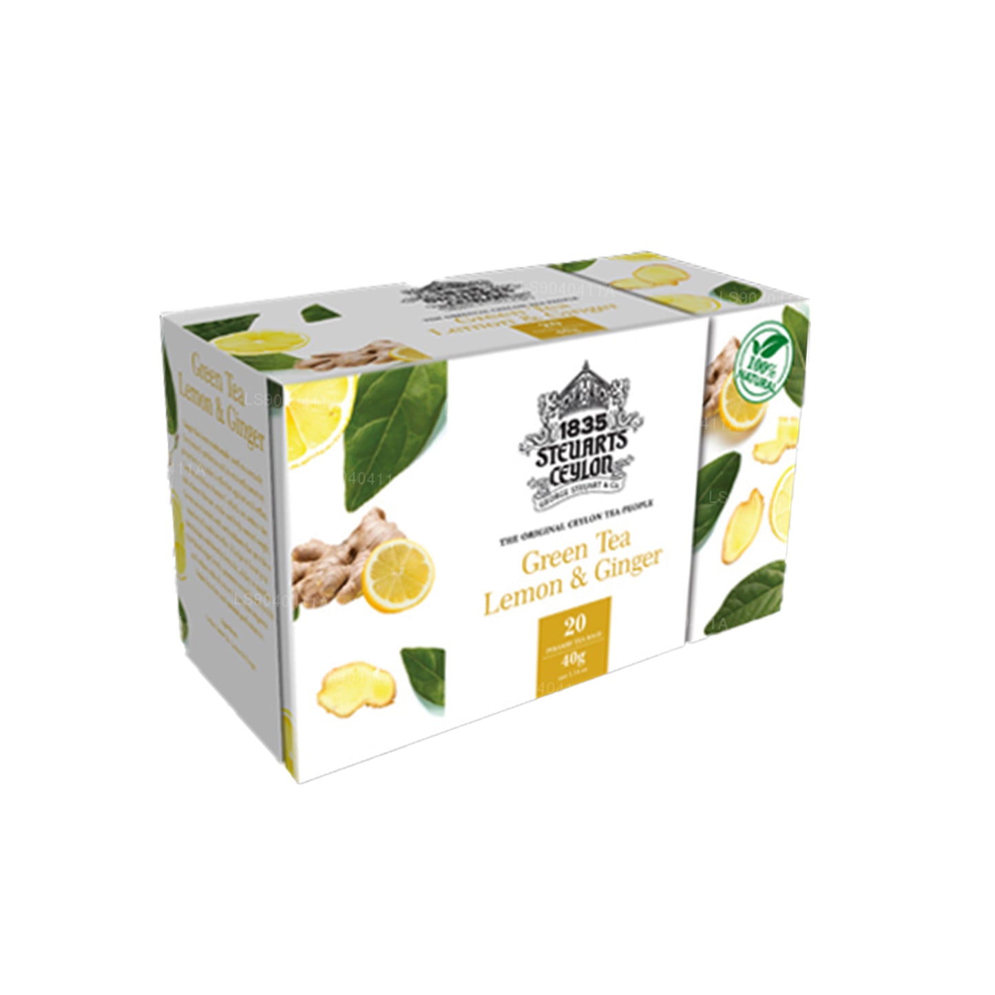 George Steuart Grøn Te Citron Ingefær (40g) 20 Tebreve