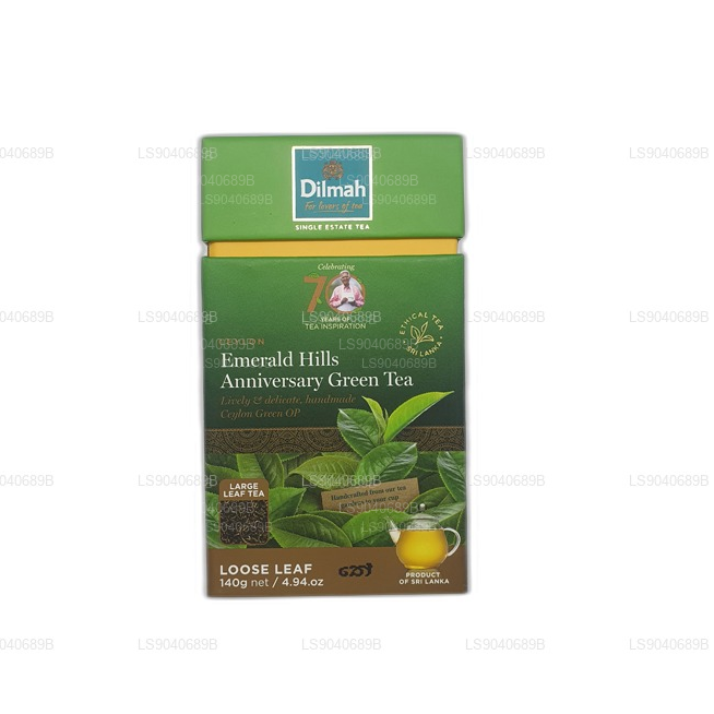 Dilmah Emerald Hills Anniversary OP Grøn te (140 g)