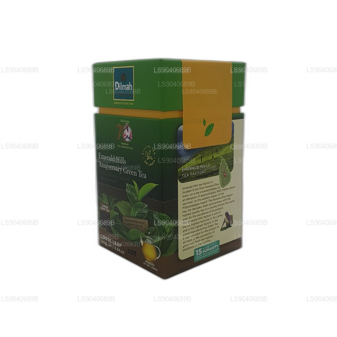 Dilmah Emerald Hills Anniversary OP Grøn te (140 g)