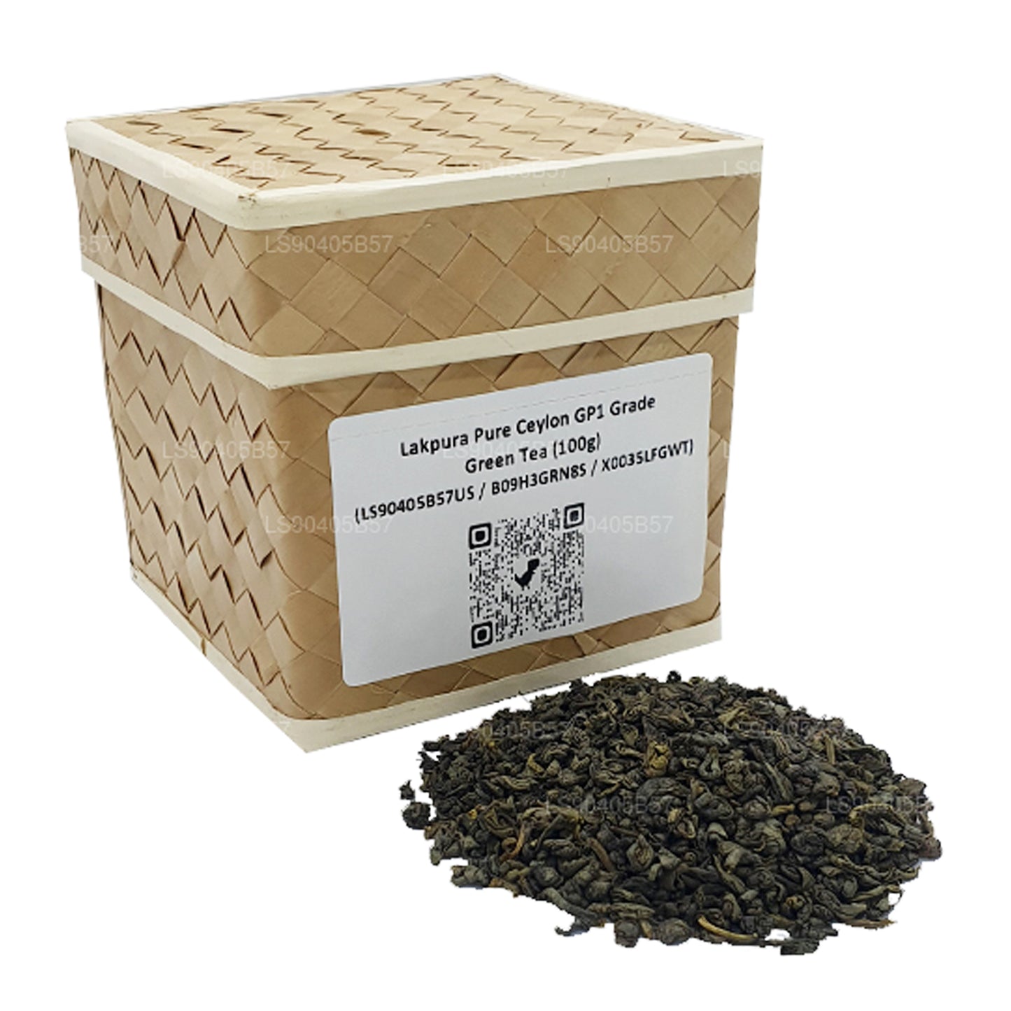 Lakpura Pure Ceylon GP1 klasse grøn te (100 g)