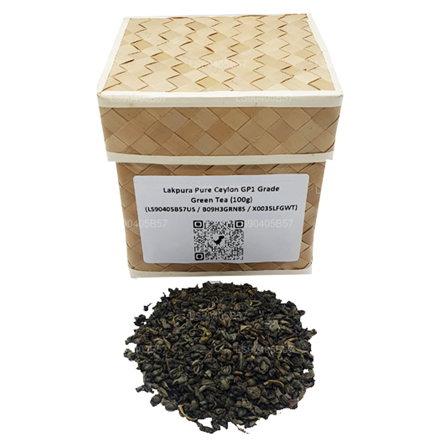 Lakpura Pure Ceylon GP1 klasse grøn te (100 g)