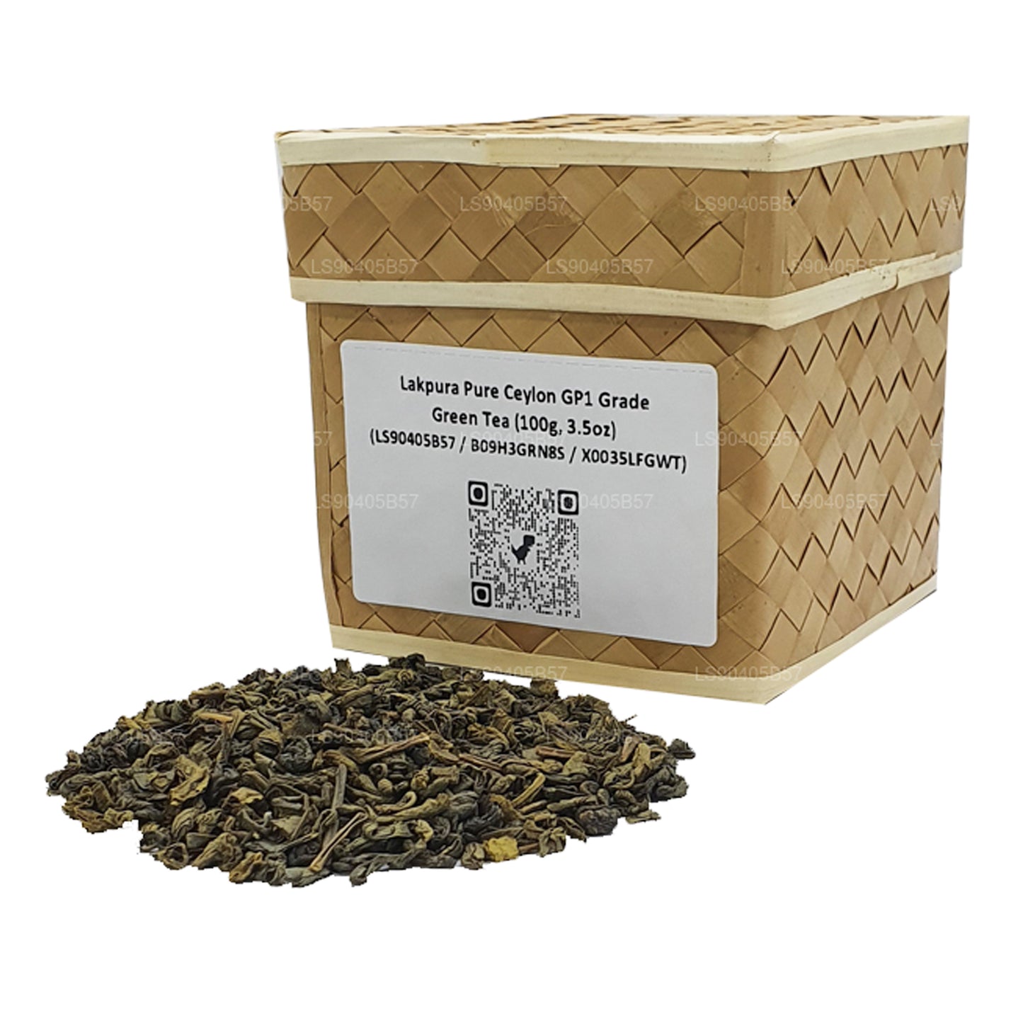 Lakpura Pure Ceylon GP1 klasse grøn te (100 g)
