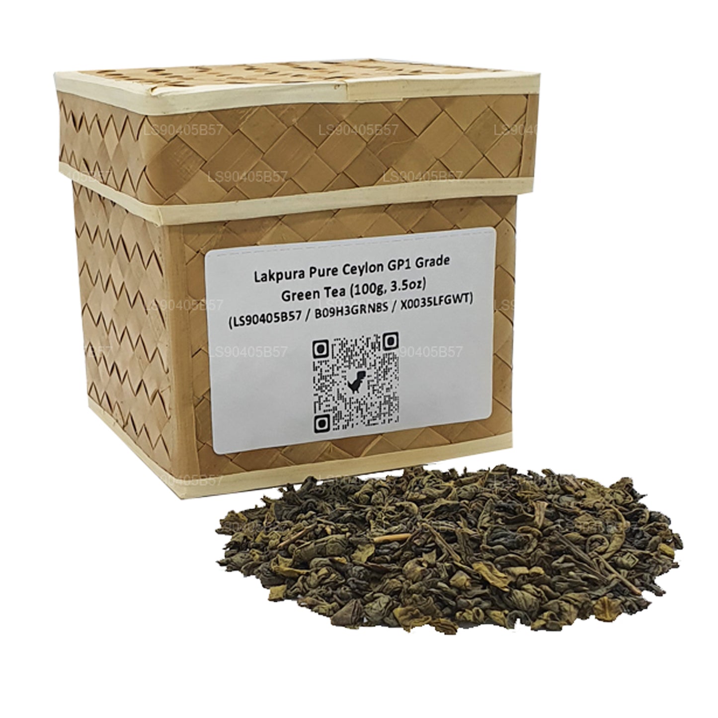 Lakpura Pure Ceylon GP1 klasse grøn te (100 g)