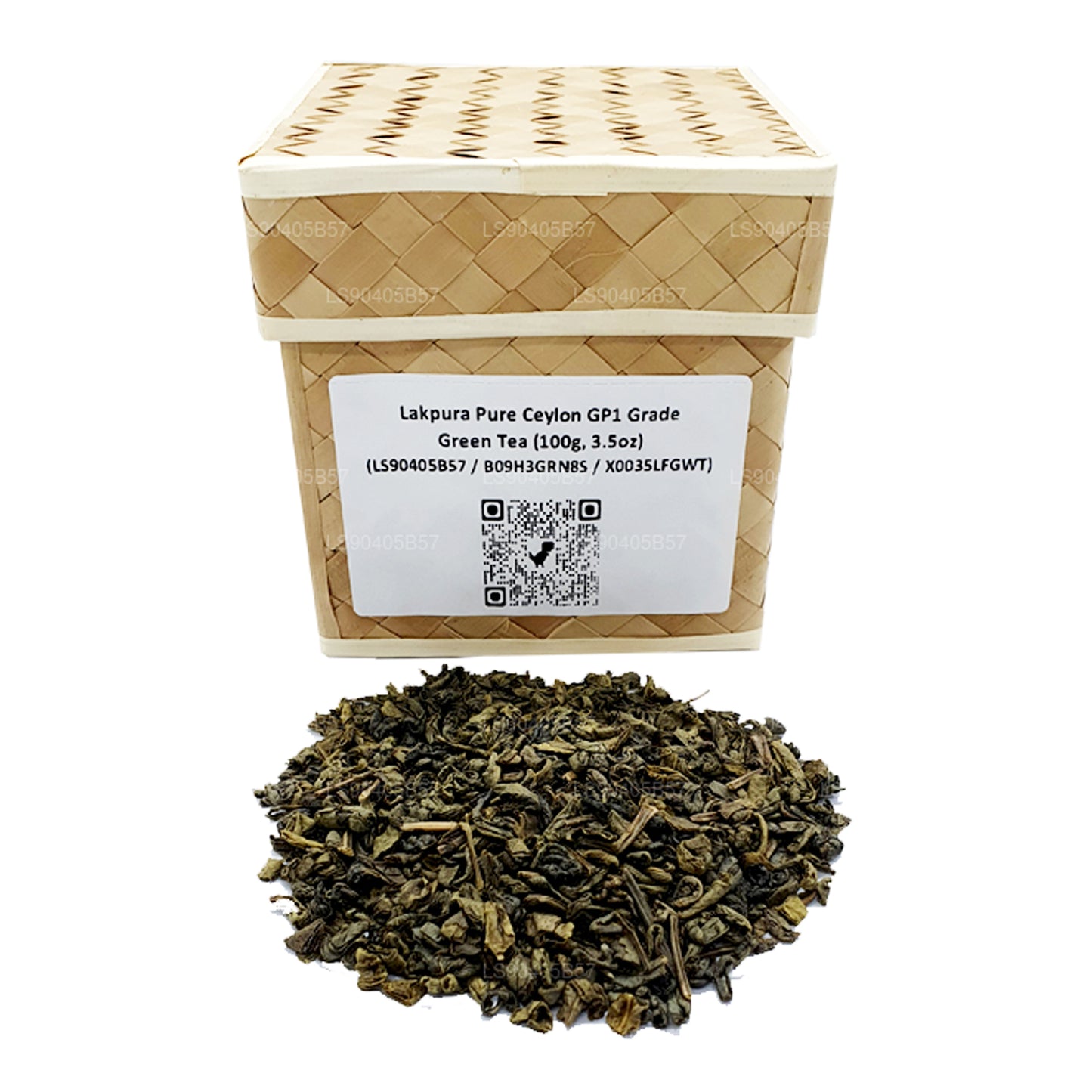 Lakpura Pure Ceylon GP1 klasse grøn te (100 g)