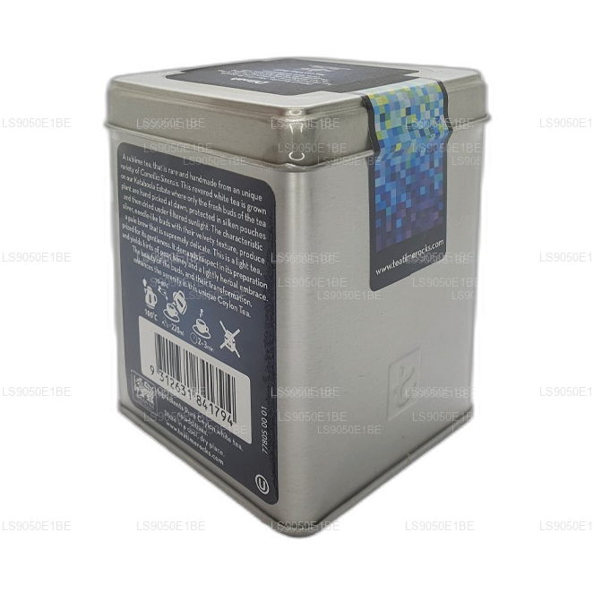 Dilmah T-serie VSRT Ceylon Silver Tips Hvid te Tin Caddy (40g) Løst blad