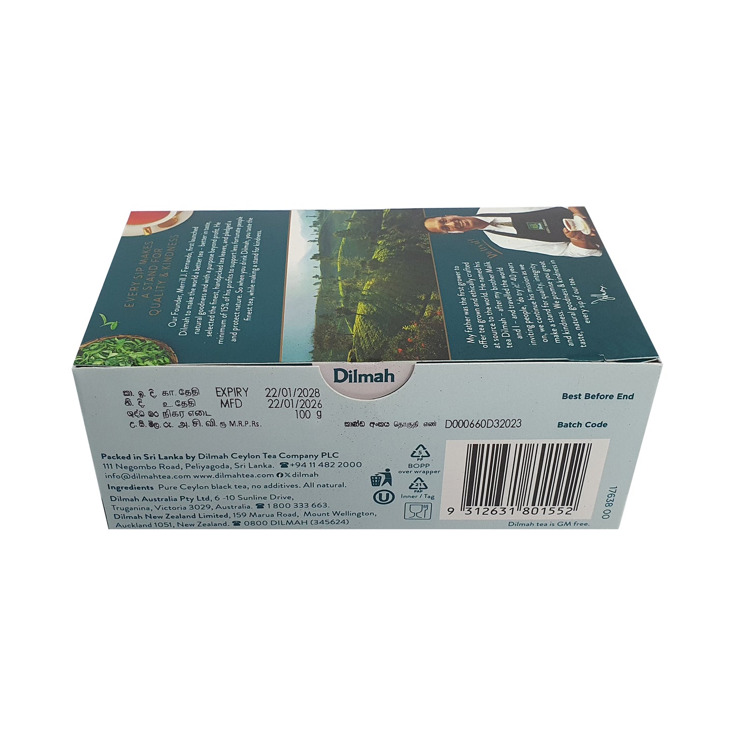 Dilmah Premium Ceylon Tebreve