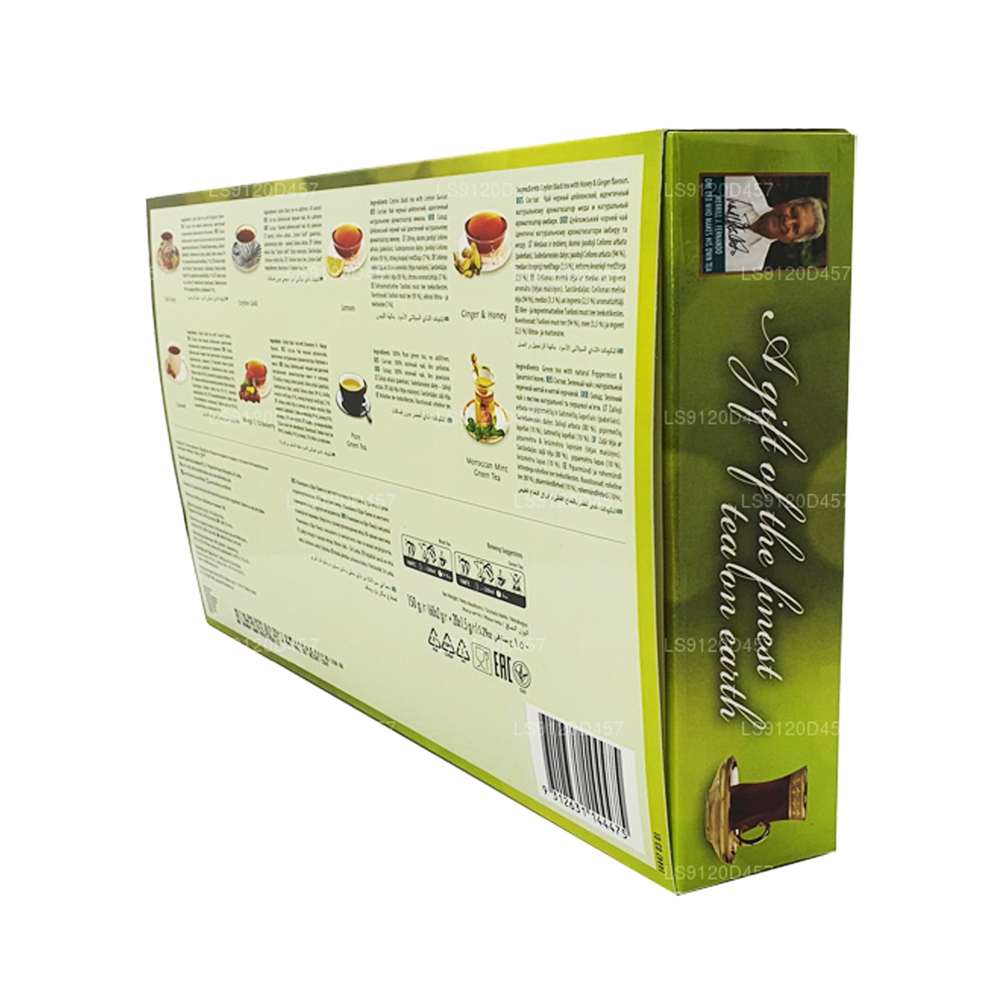Dilmah En gave af den fineste te på jorden (150g) 80 teposer