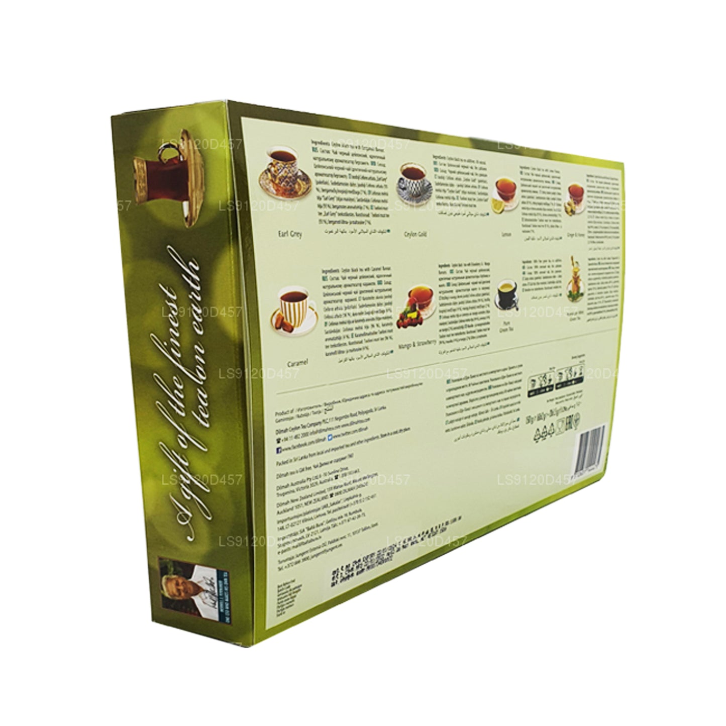 Dilmah En gave af den fineste te på jorden (150g) 80 teposer