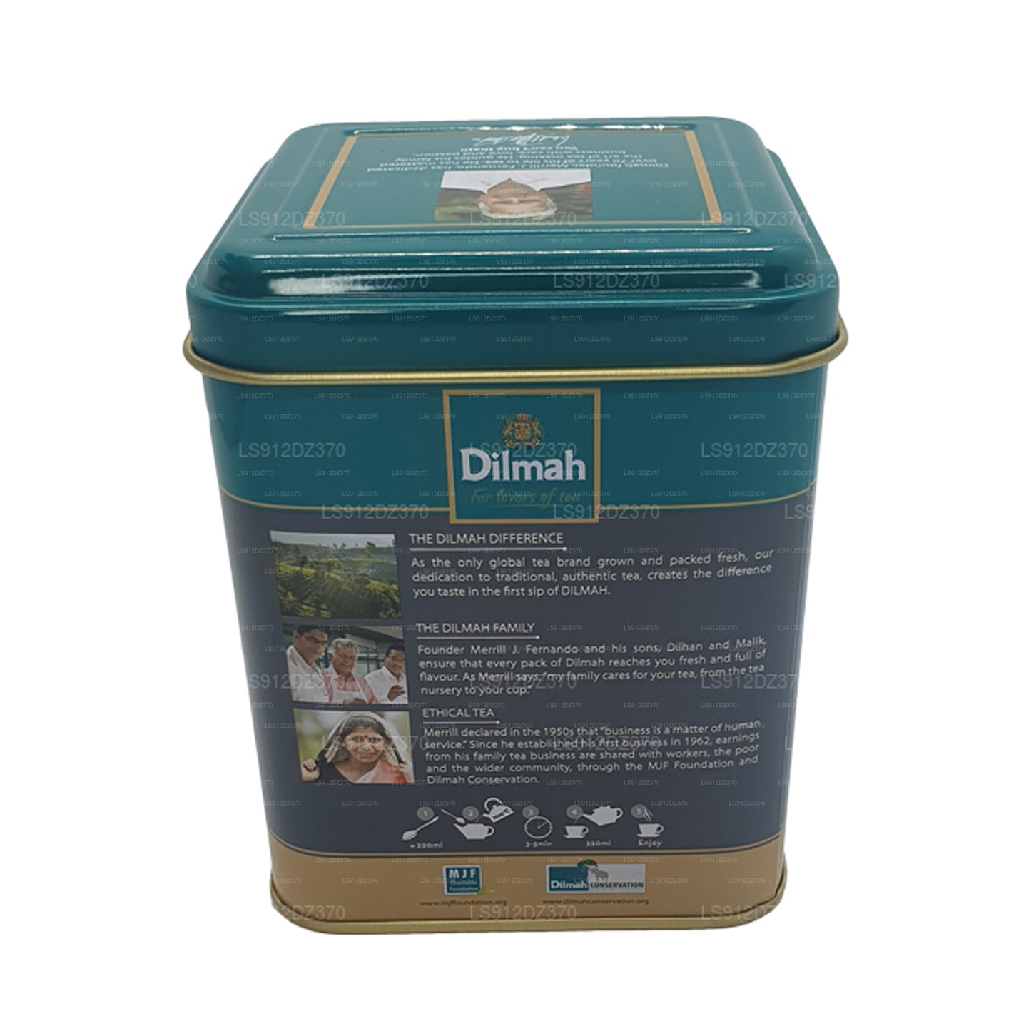 Dilmah Earl Grey Loose Leaf Te (125g)