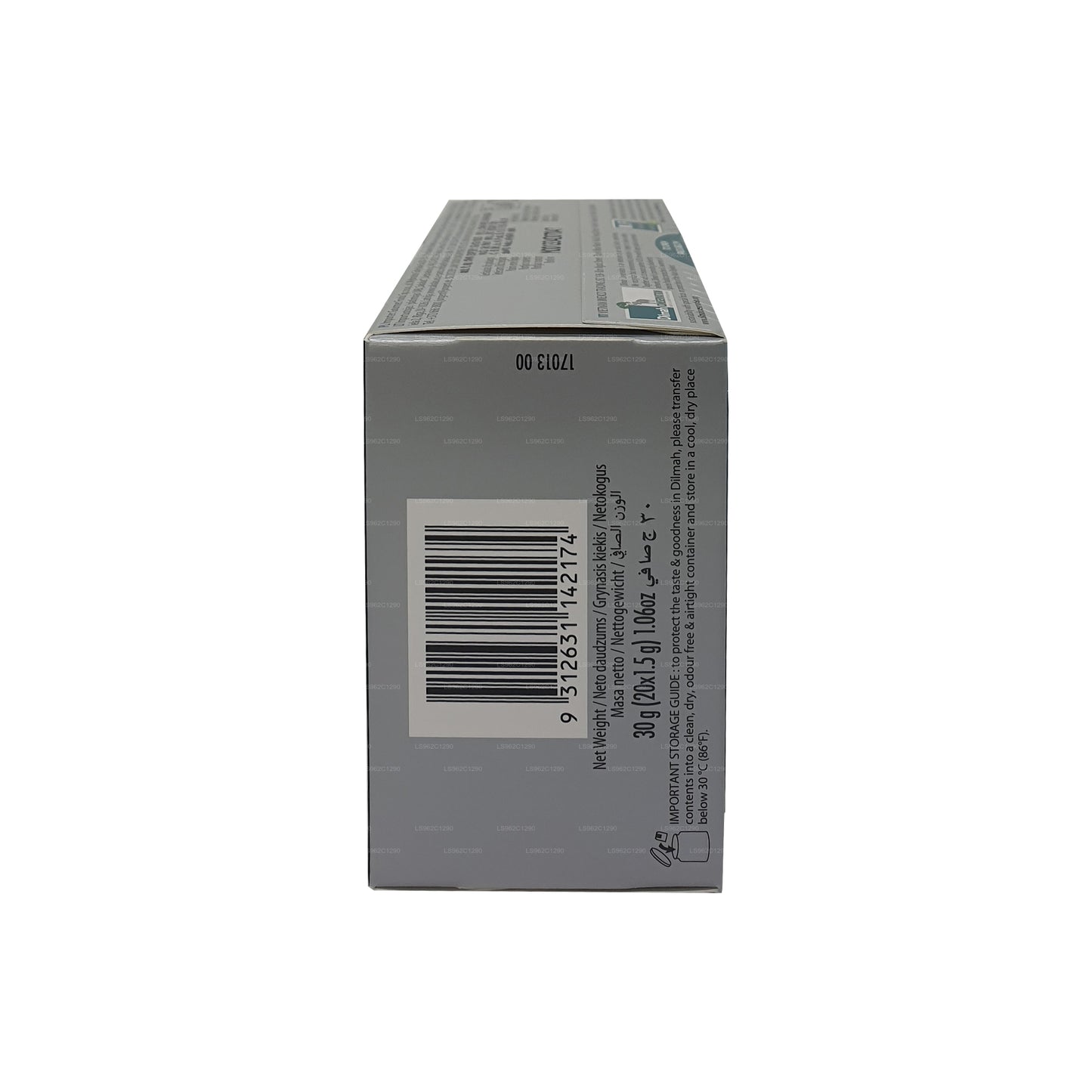 Dilmah mynte aromatiseret Ceylon sort te (30 g)