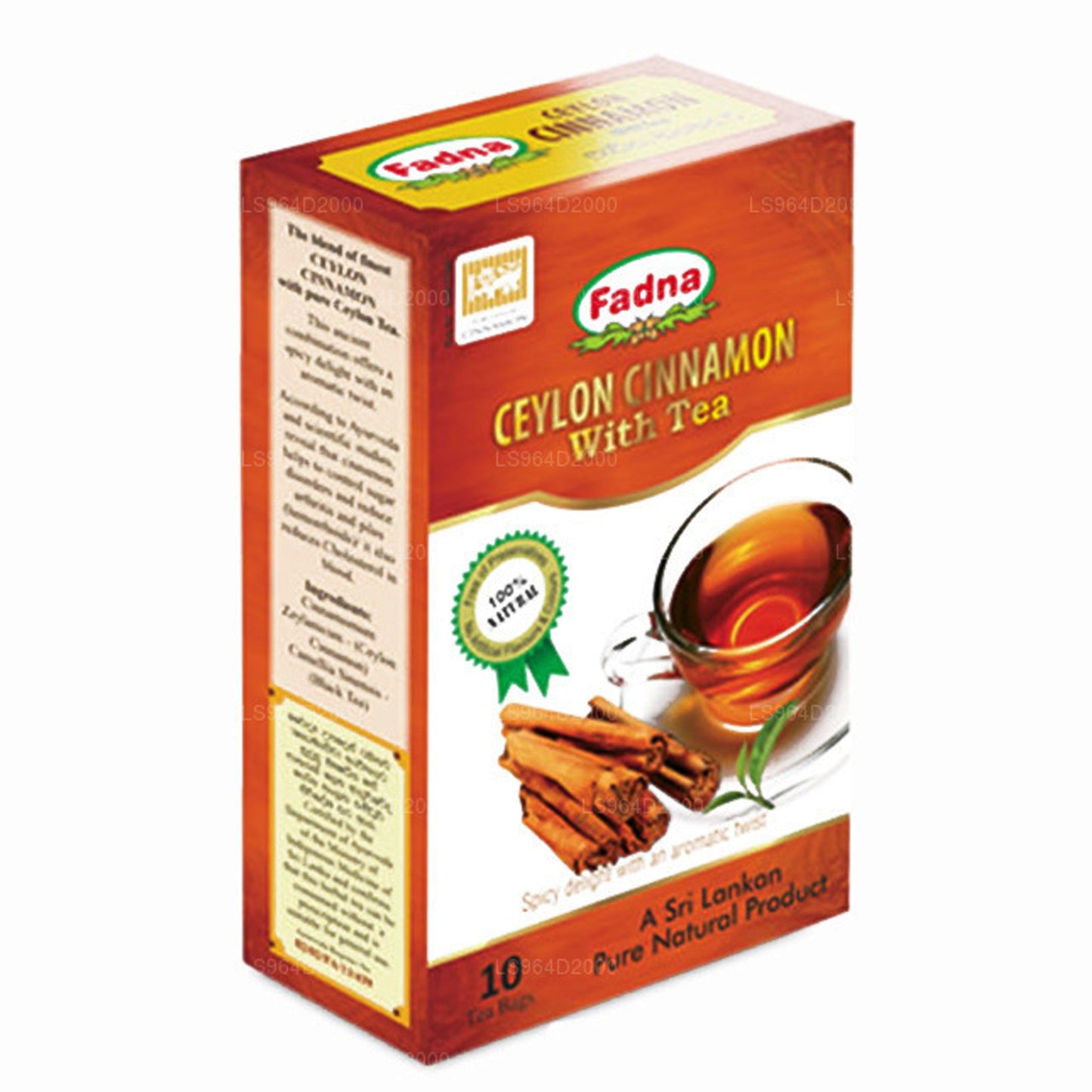 Fadna Ceylon kanel urtete (20g) 10 teposer