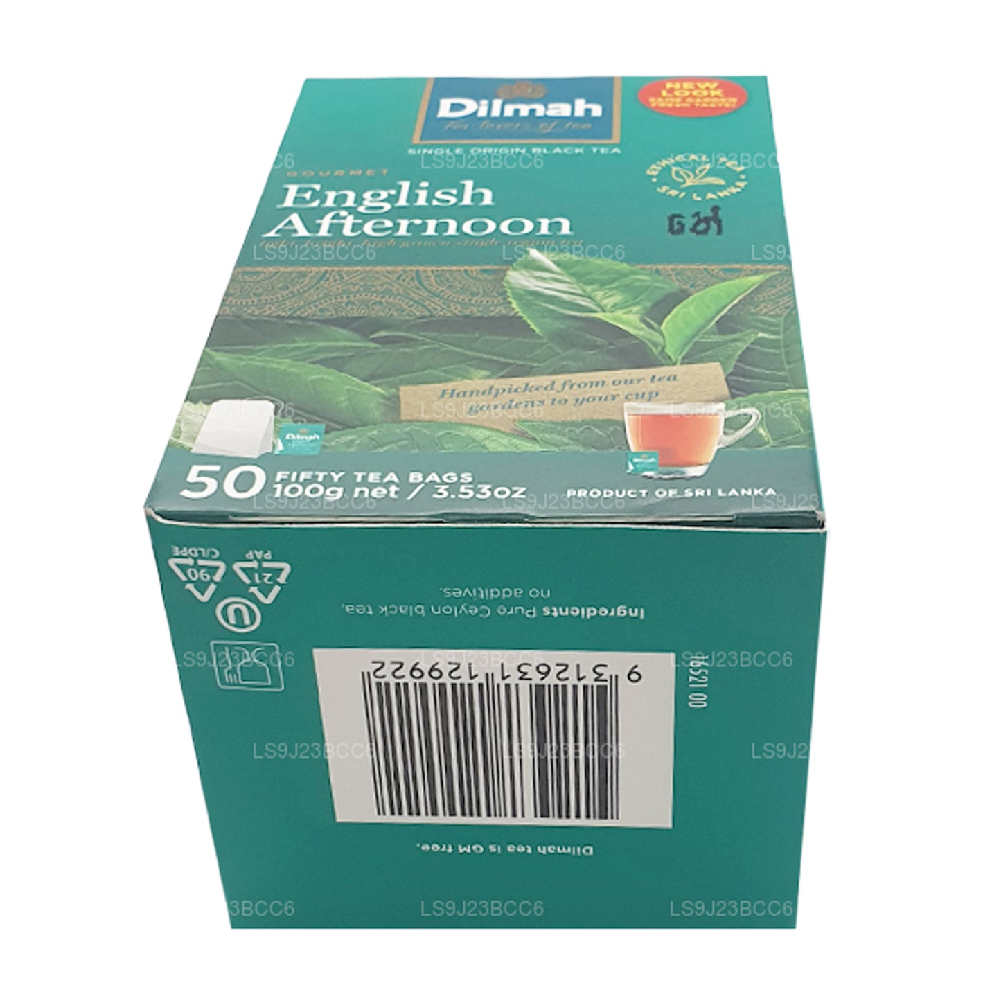 Dilmah engelsk eftermiddagste, 50 teposer (100 g)